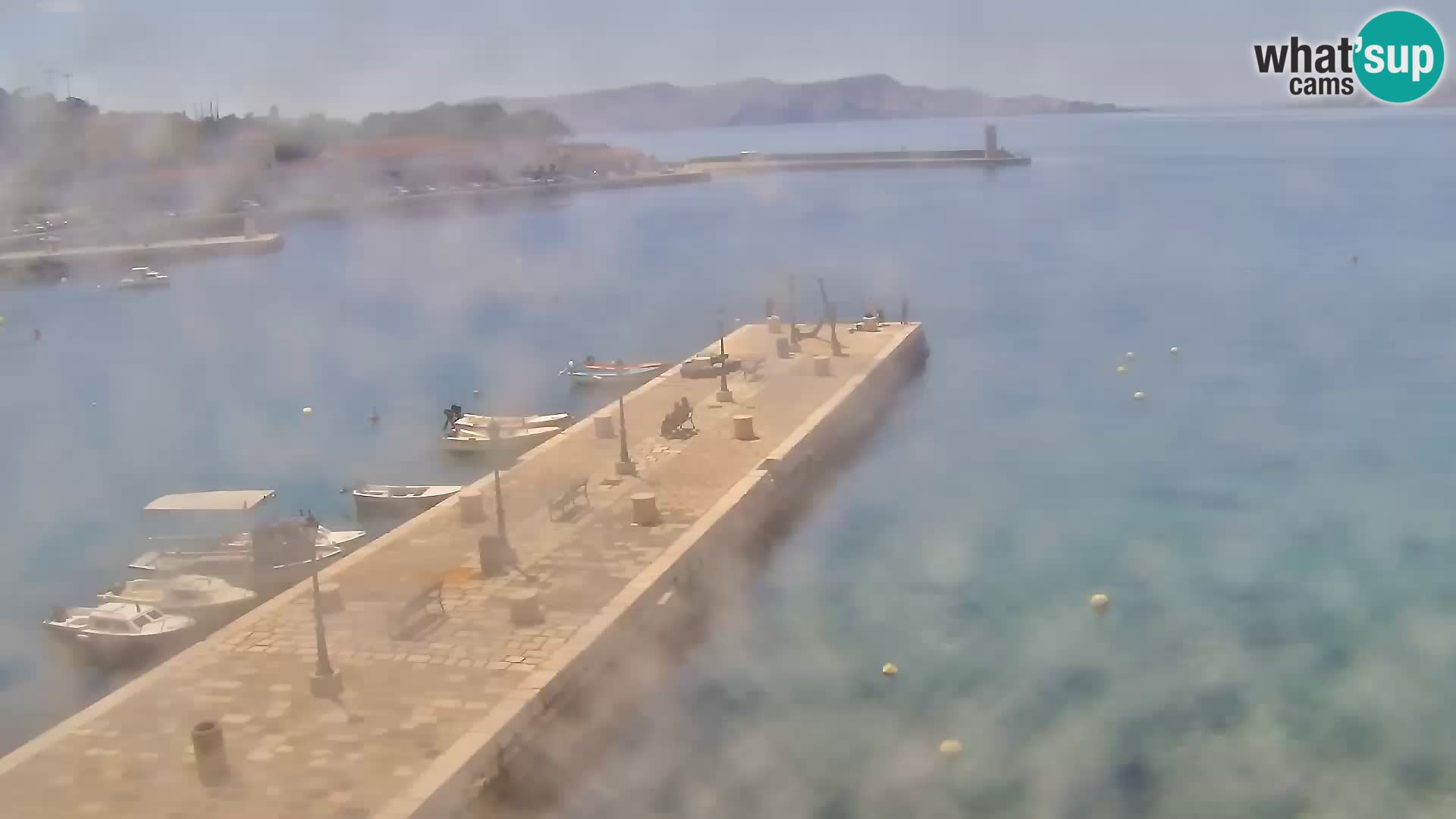 Senj Spletna kamera – pogled na obalo Senja