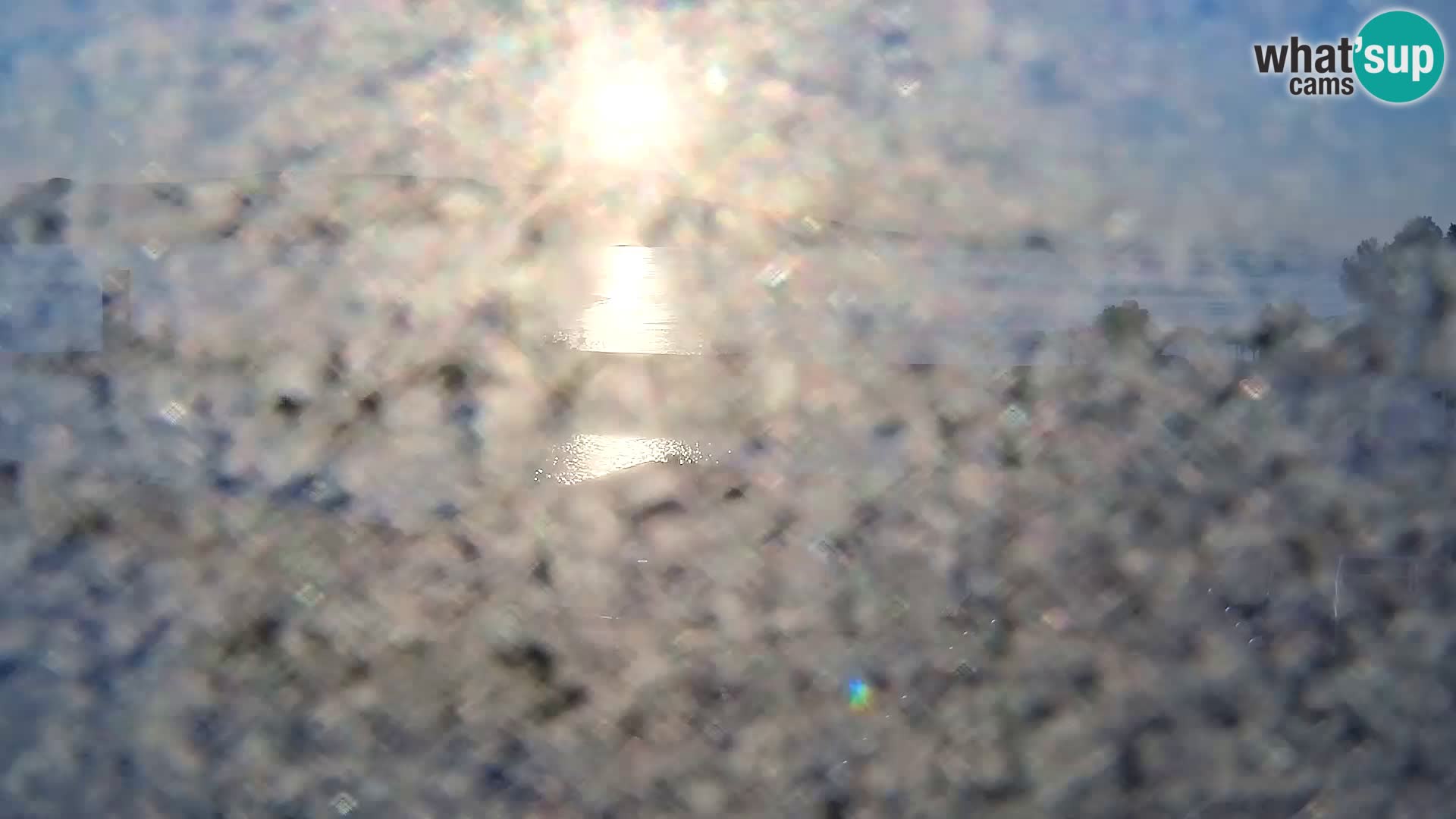 Livecam Senj – Vue panoramique de Senj riva