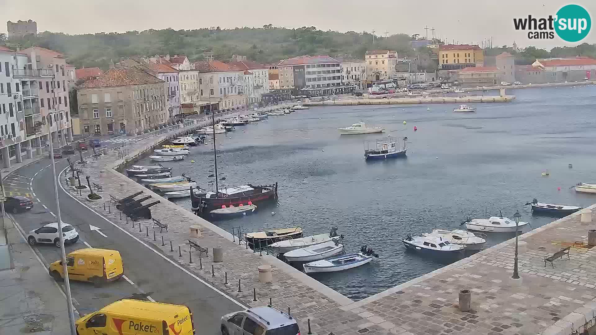 Senj Webcam – Panoramic view of Senj riva