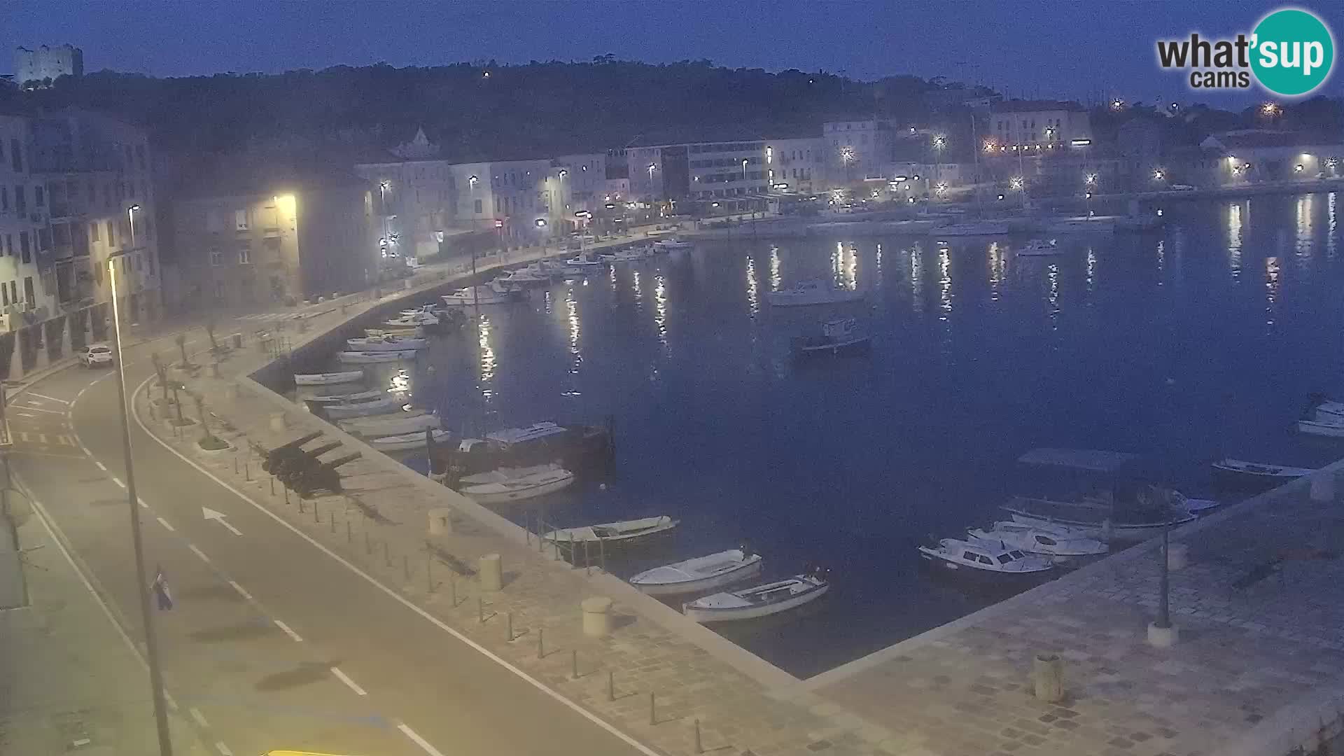 Senj camera en vivo – Vista panorámica de Senj riva