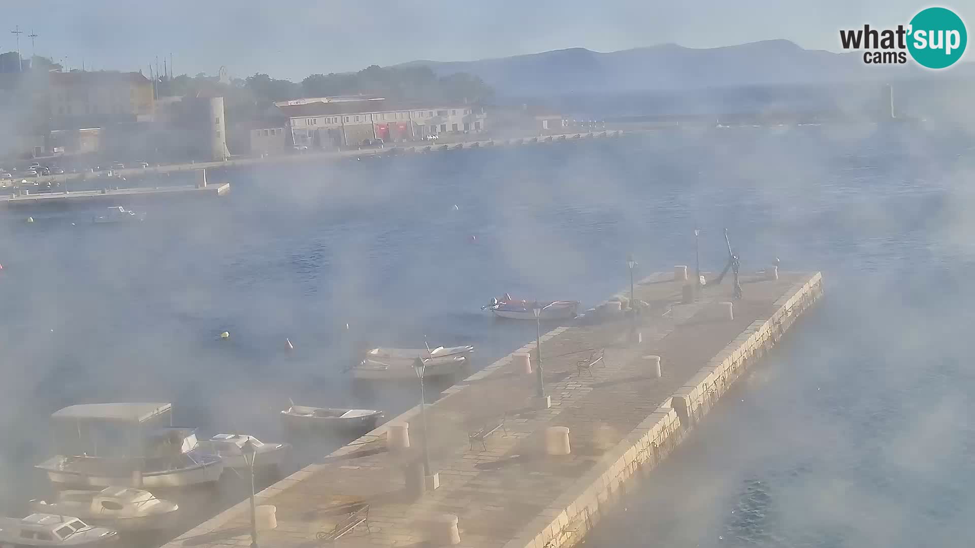 Senj Spletna kamera – pogled na obalo Senja