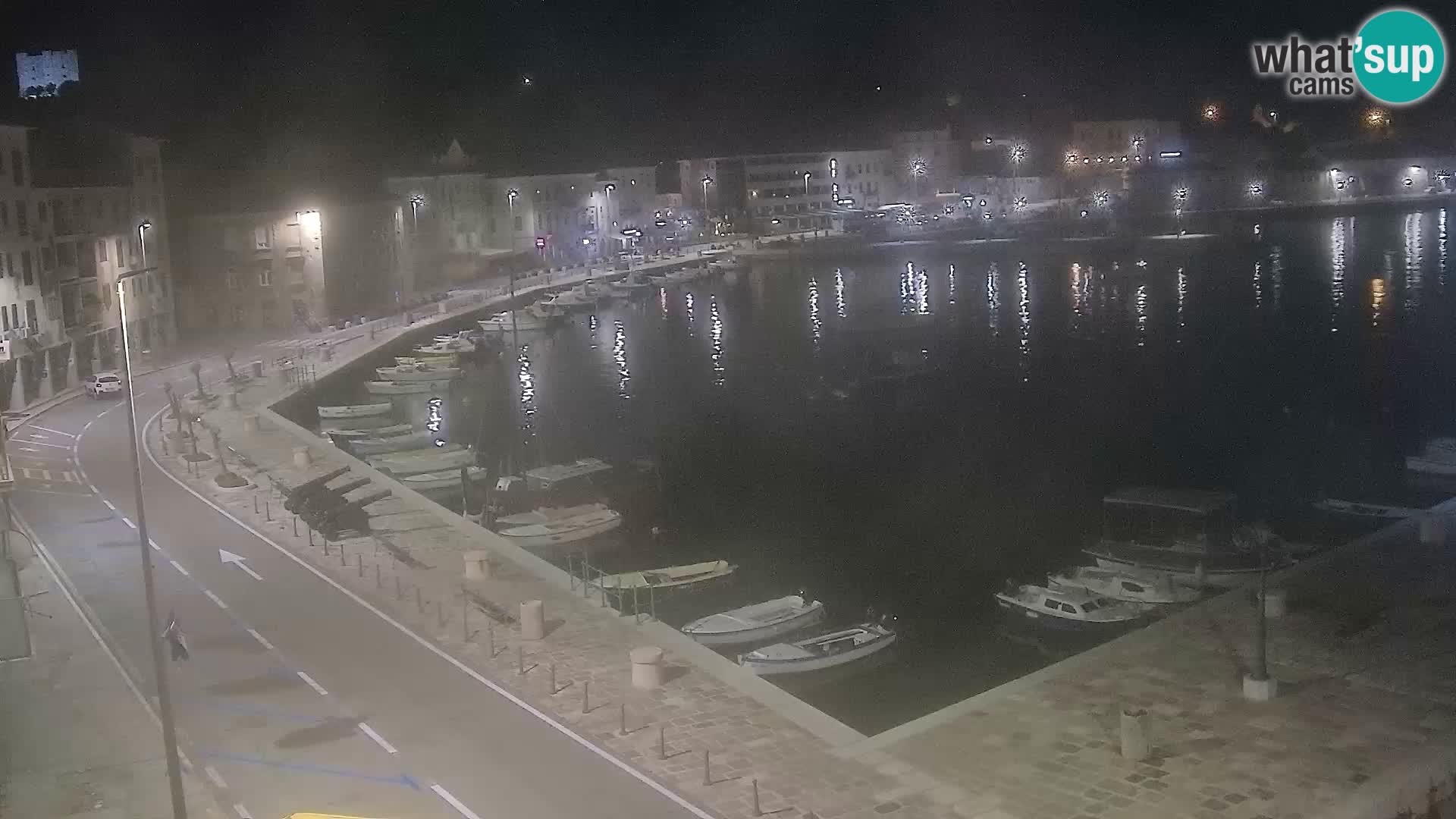 Senj Webcam – Panoramic view of Senj riva