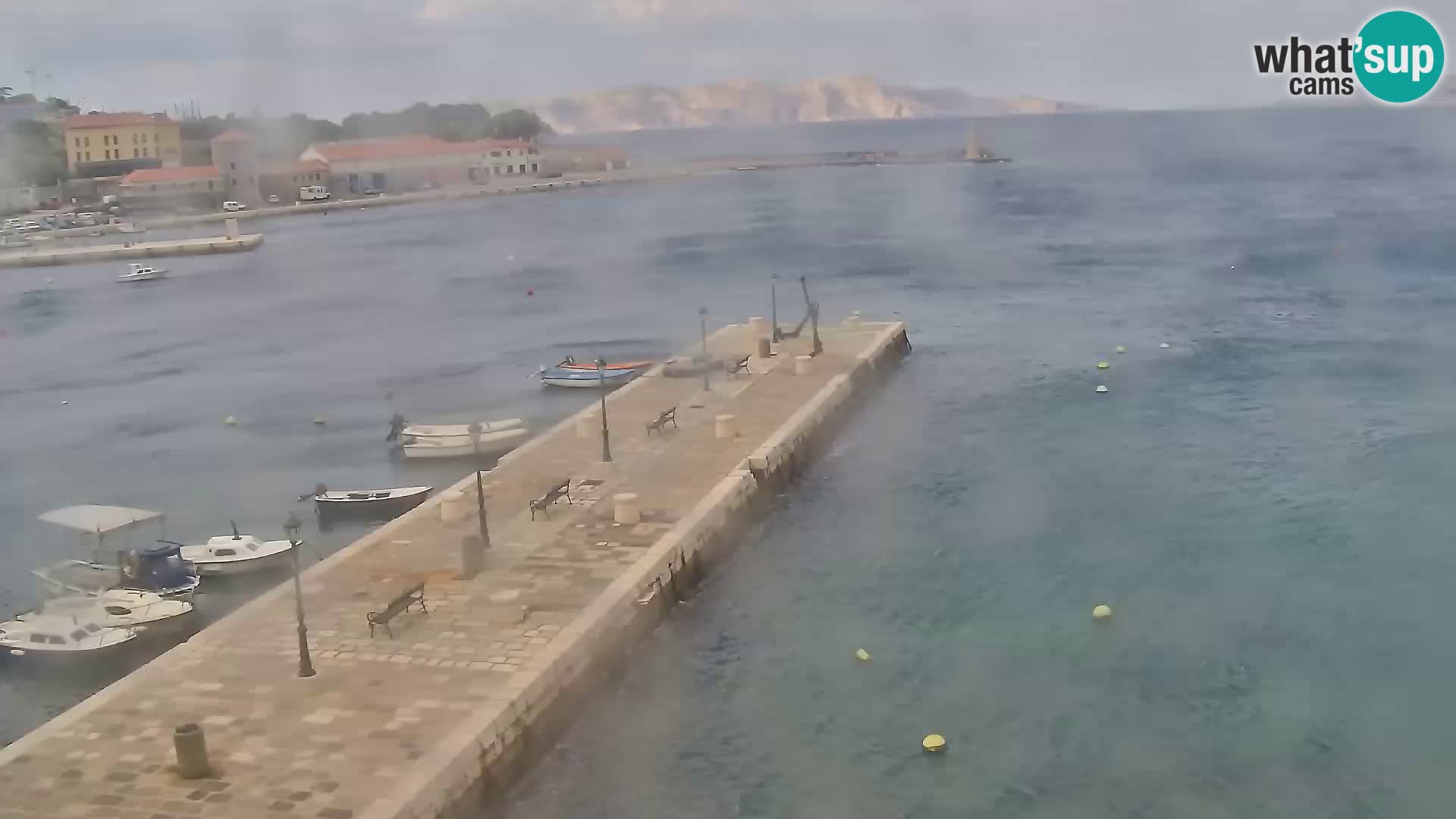 Senj Webcam – Panoramic view of Senj riva