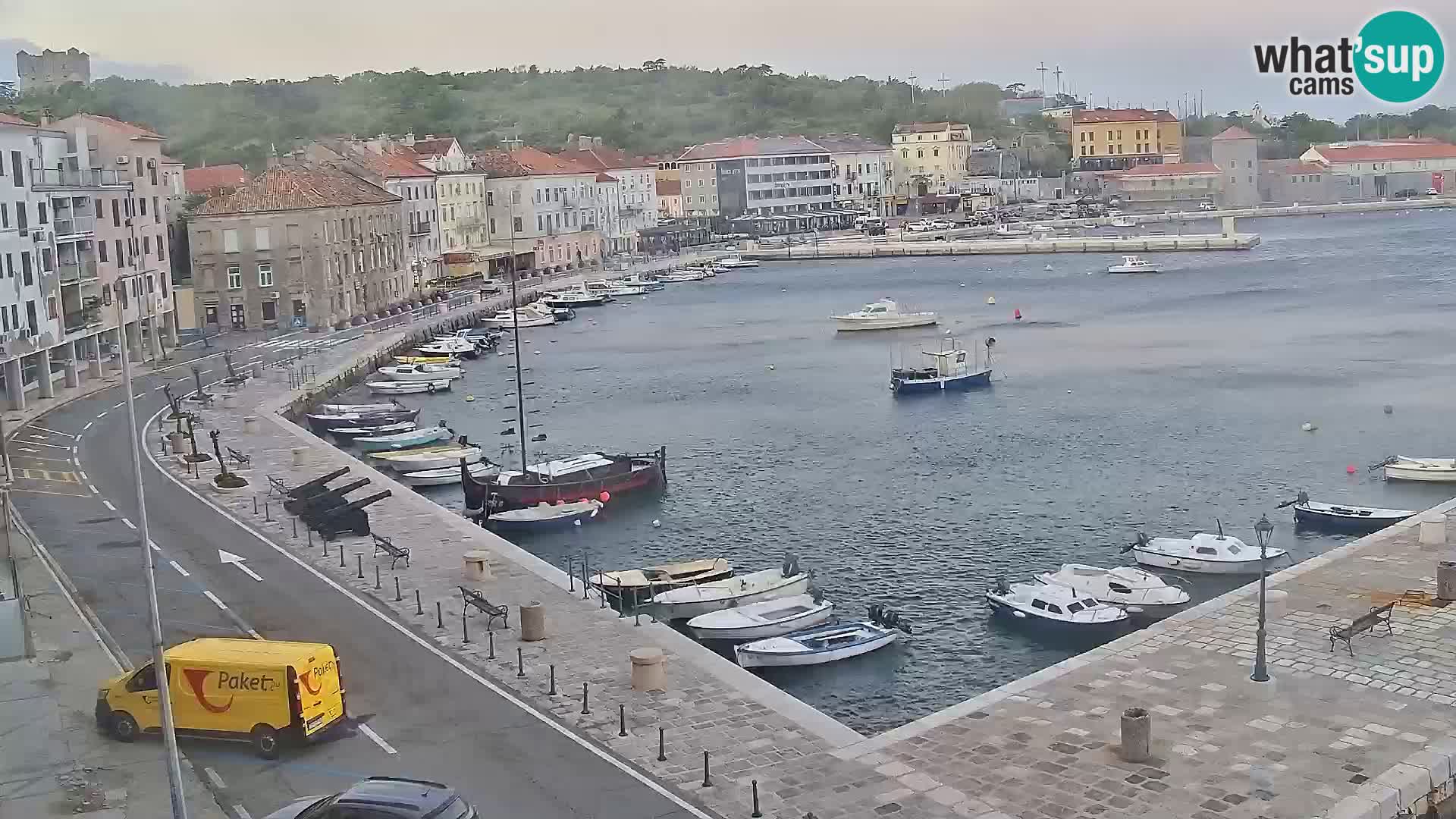 Senj Spletna kamera – pogled na obalo Senja