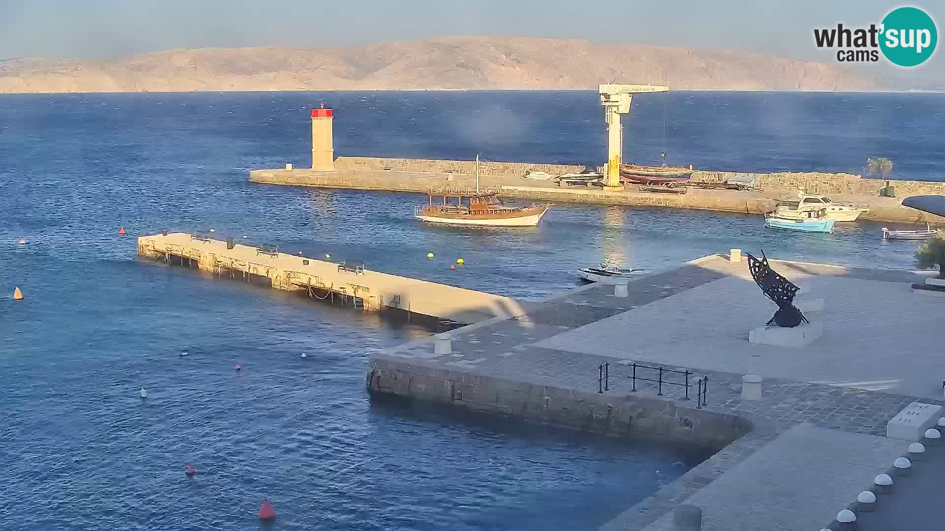 Senj Spletna kamera – pogled na obalo Senja