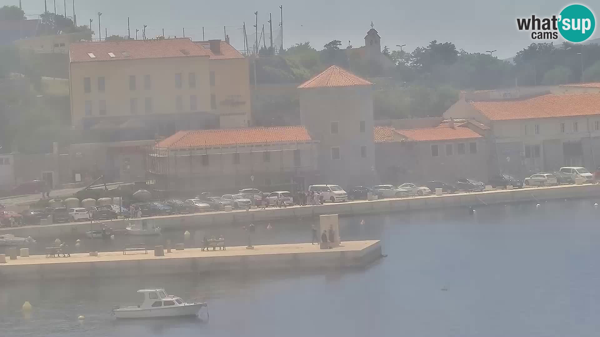 Senj Spletna kamera – pogled na obalo Senja