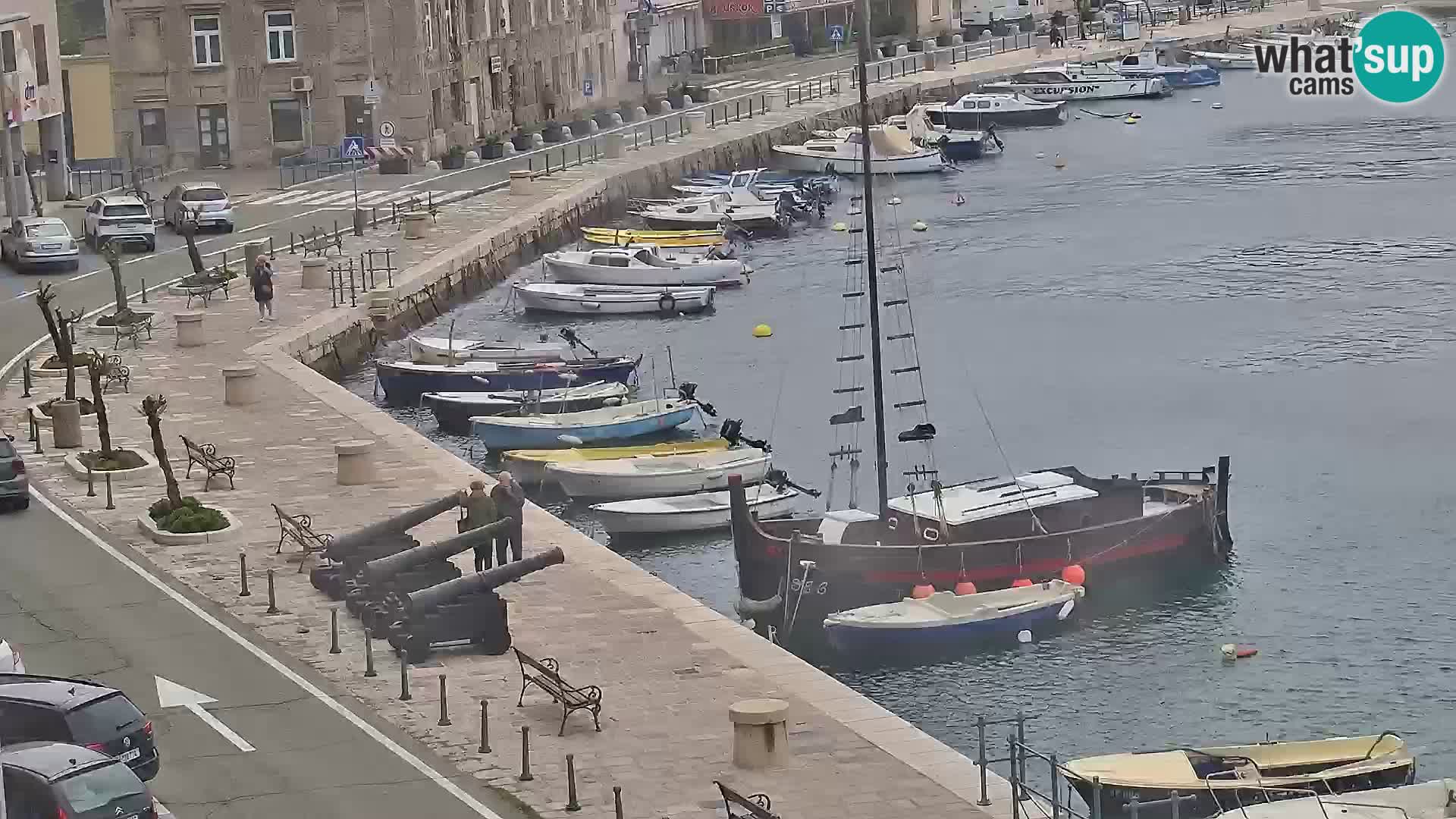 Senj Spletna kamera – pogled na obalo Senja