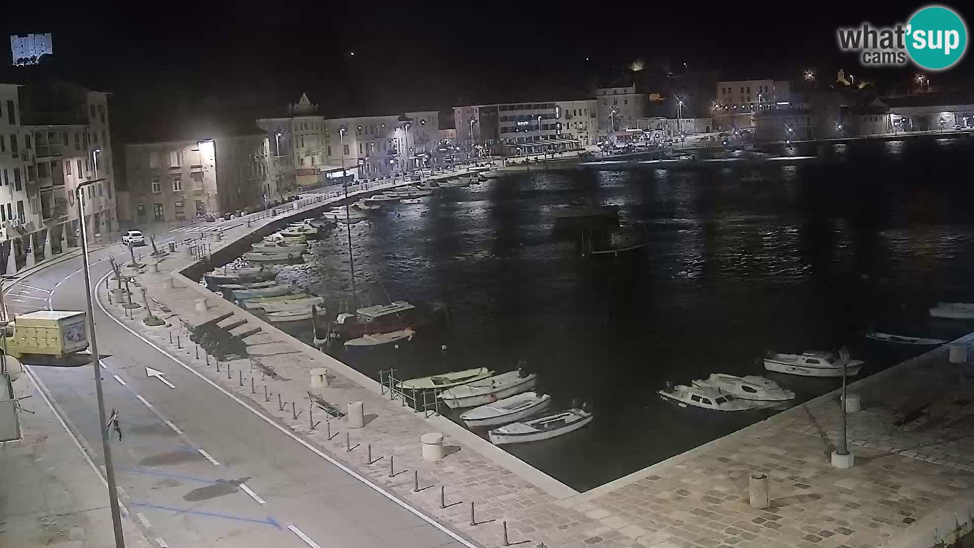 Senj Webcam – Panoramic view of Senj riva