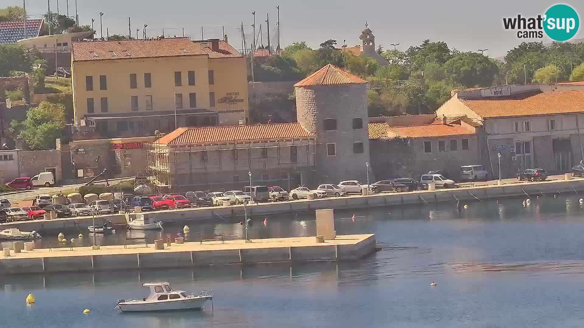 Senj Webcam – Panoramic view of Senj riva