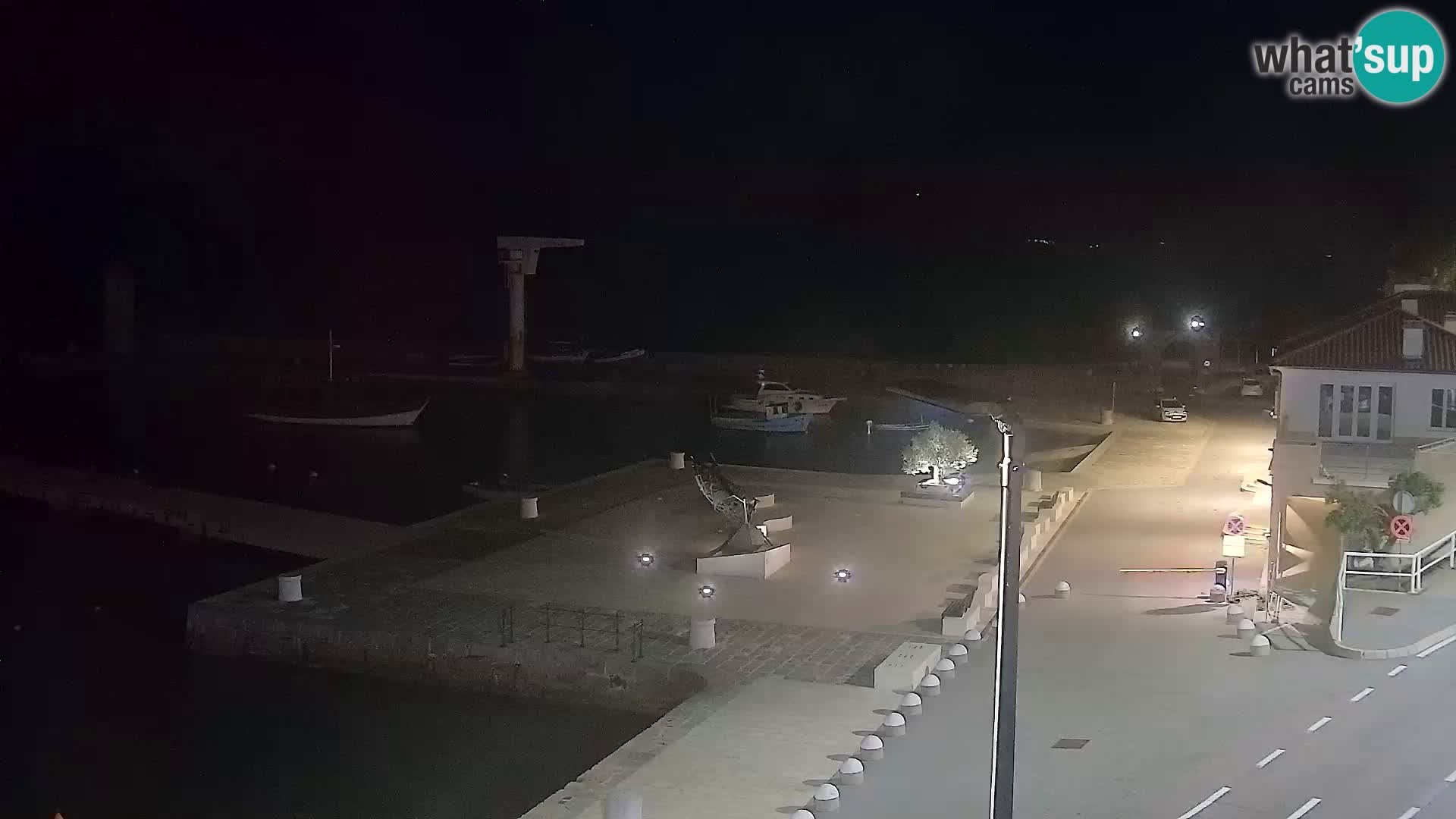 Senj Webcam – Panoramic view of Senj riva