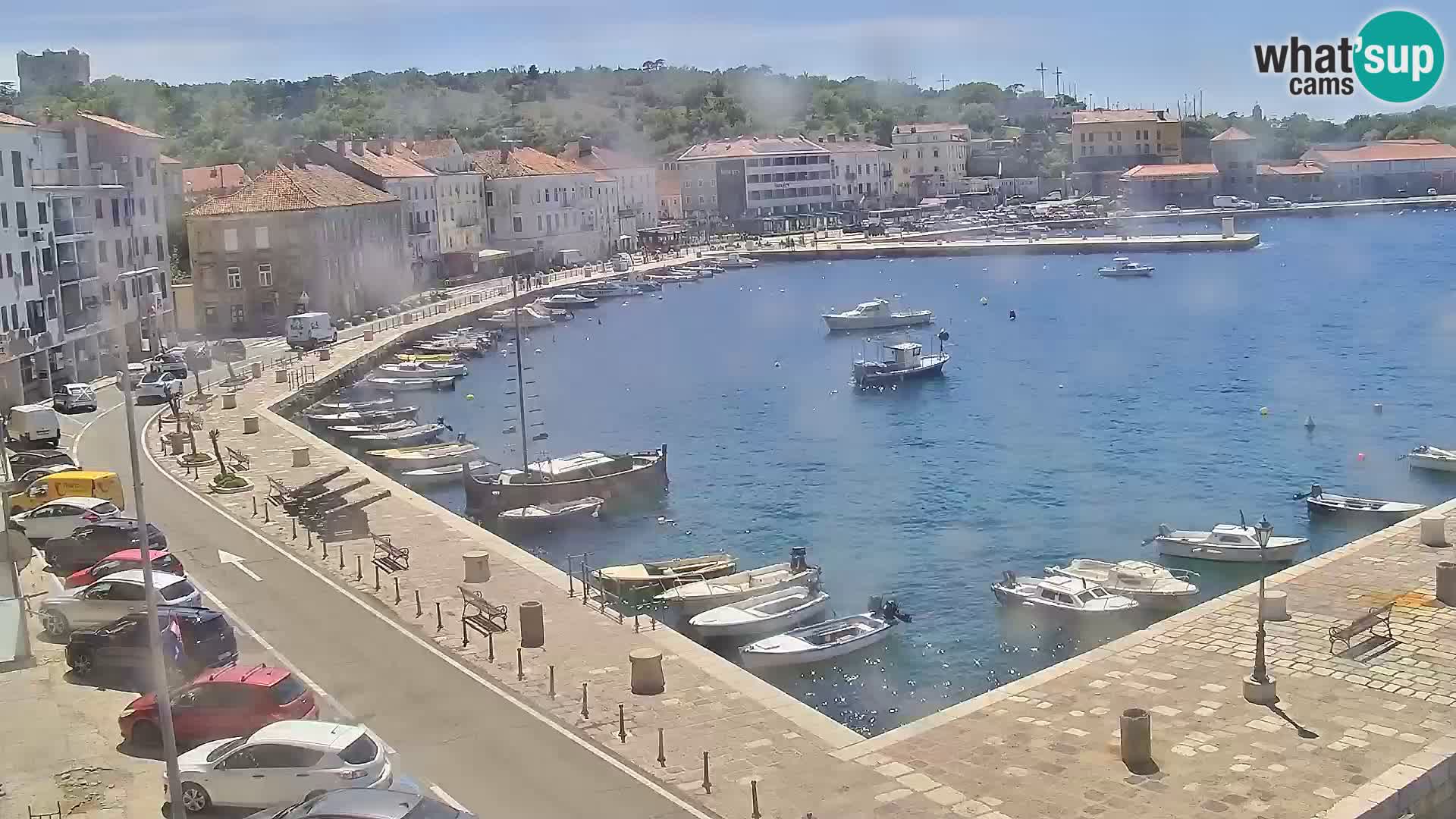 Senj Webcam – Panoramic view of Senj riva