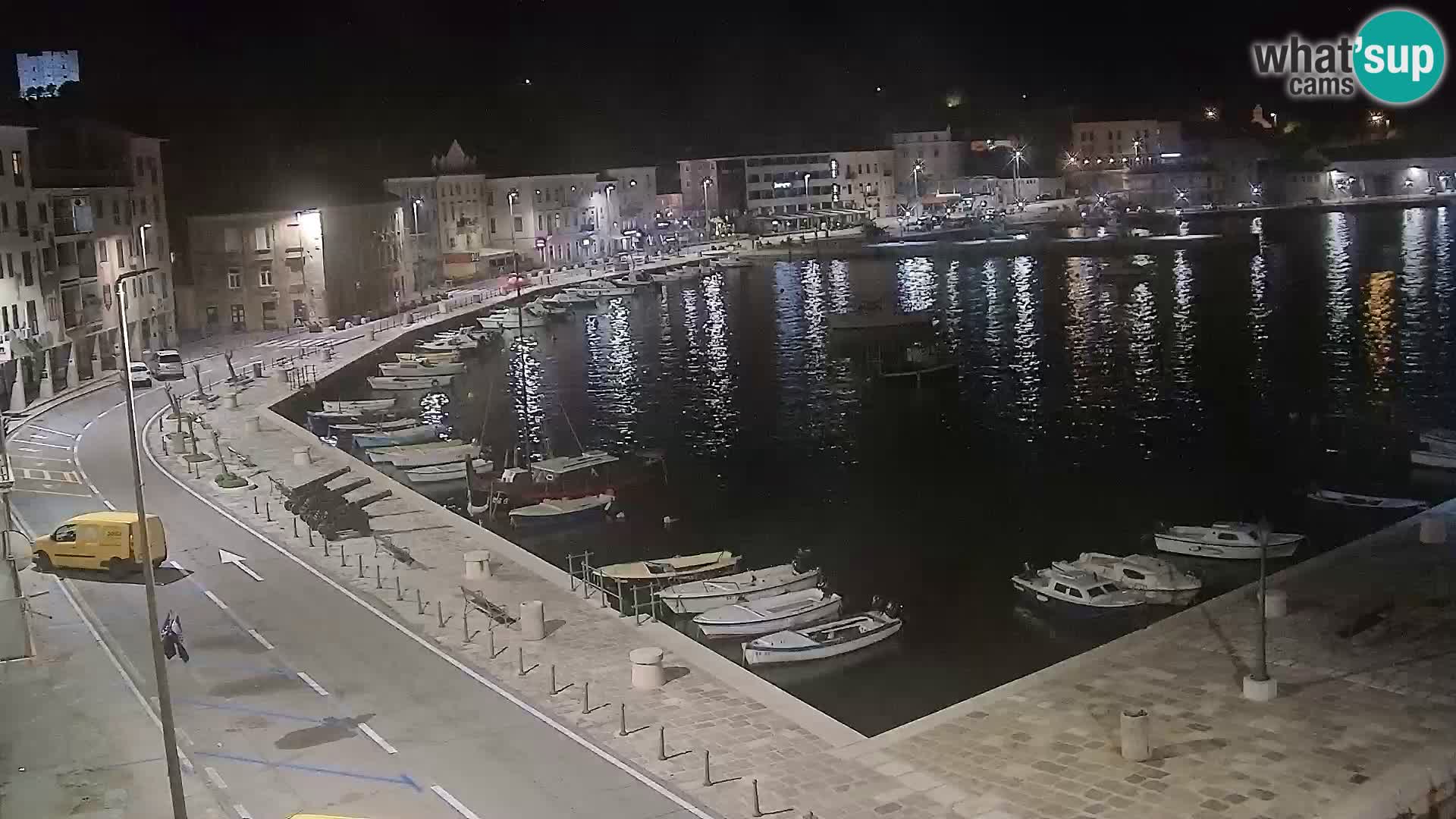 Senj camera en vivo – Vista panorámica de Senj riva