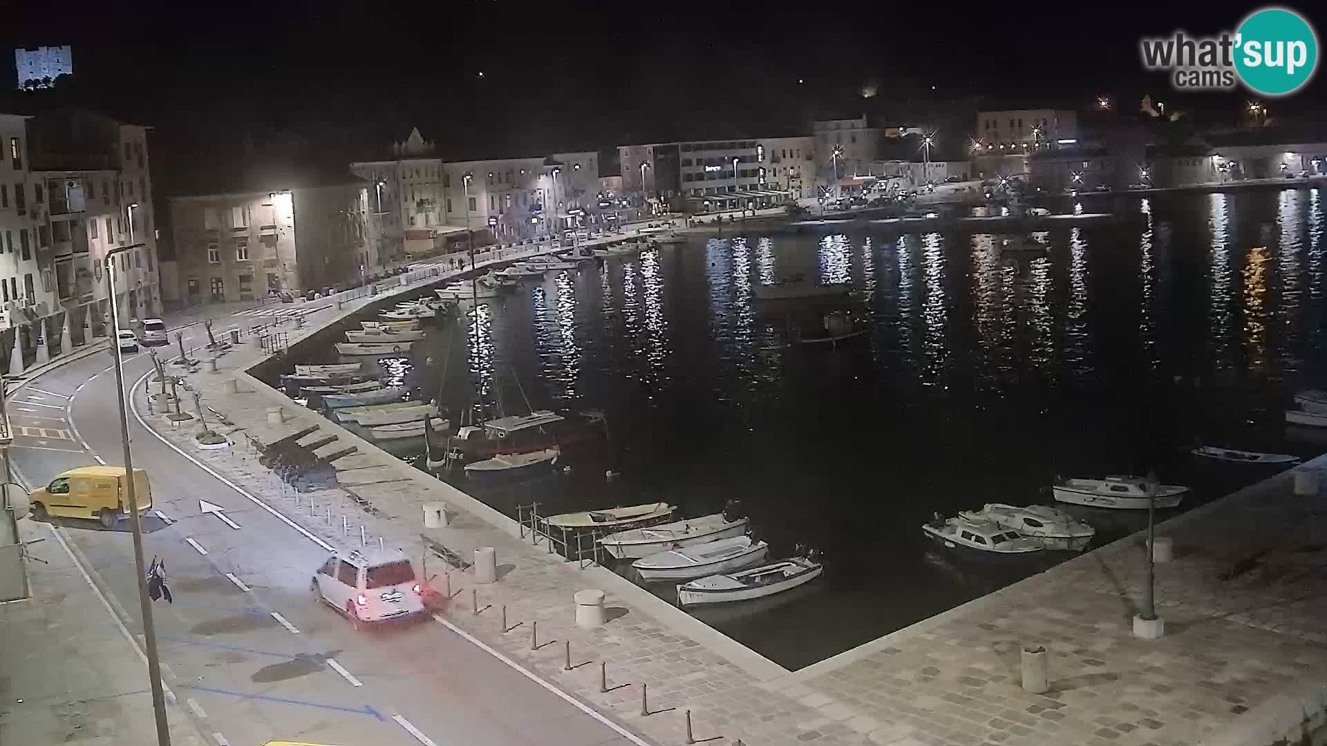 Senj camera en vivo – Vista panorámica de Senj riva