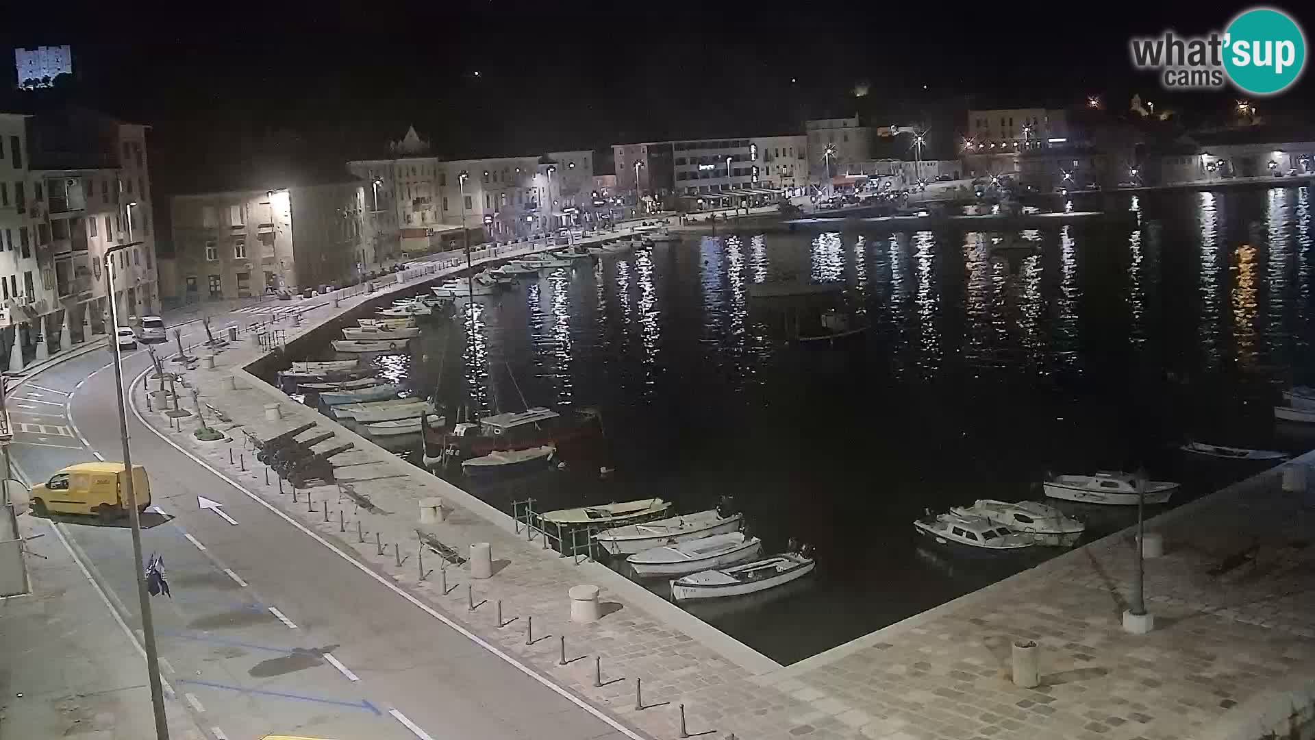 Senj camera en vivo – Vista panorámica de Senj riva