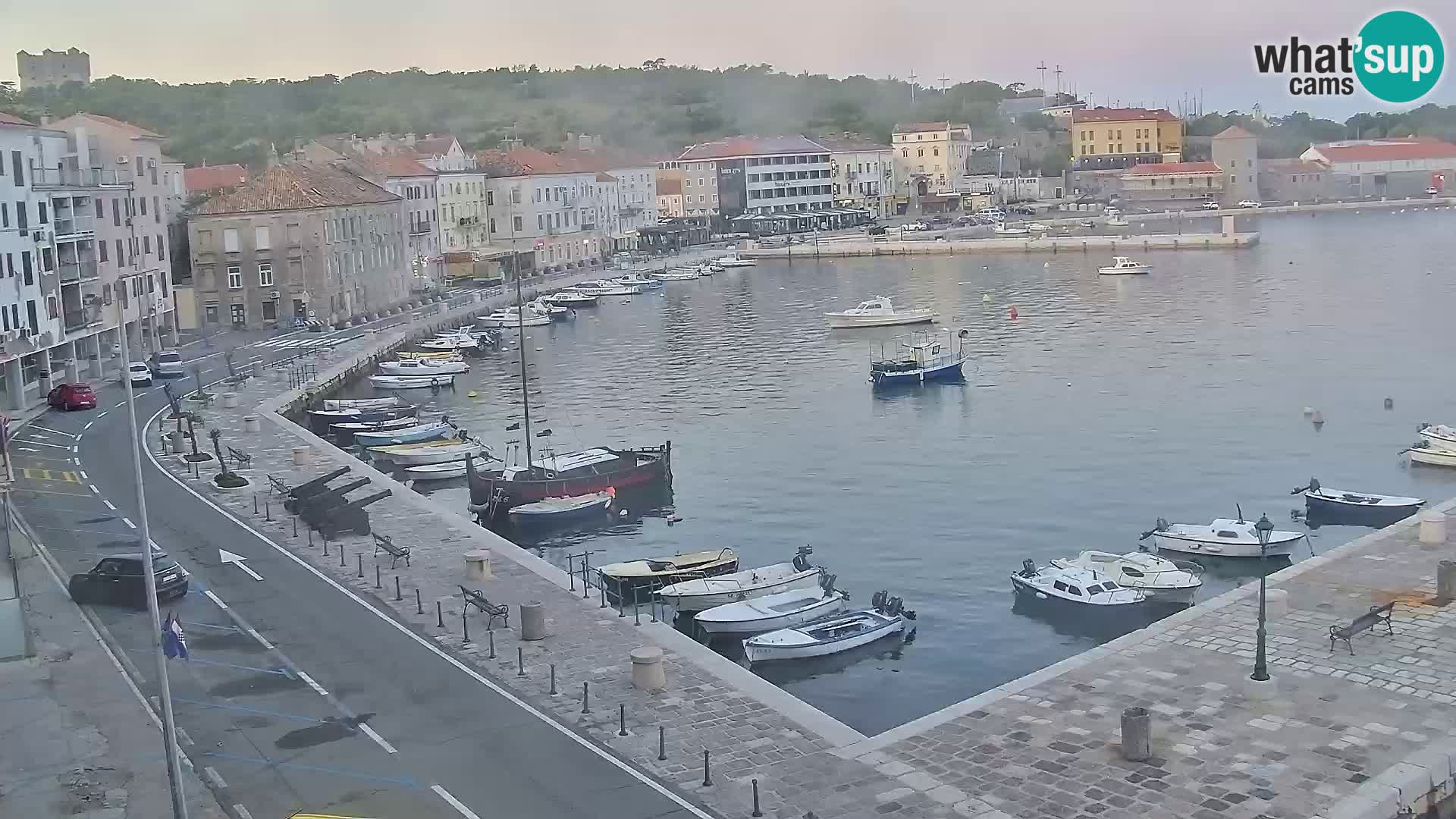 Senj Webcam – Panoramic view of Senj riva