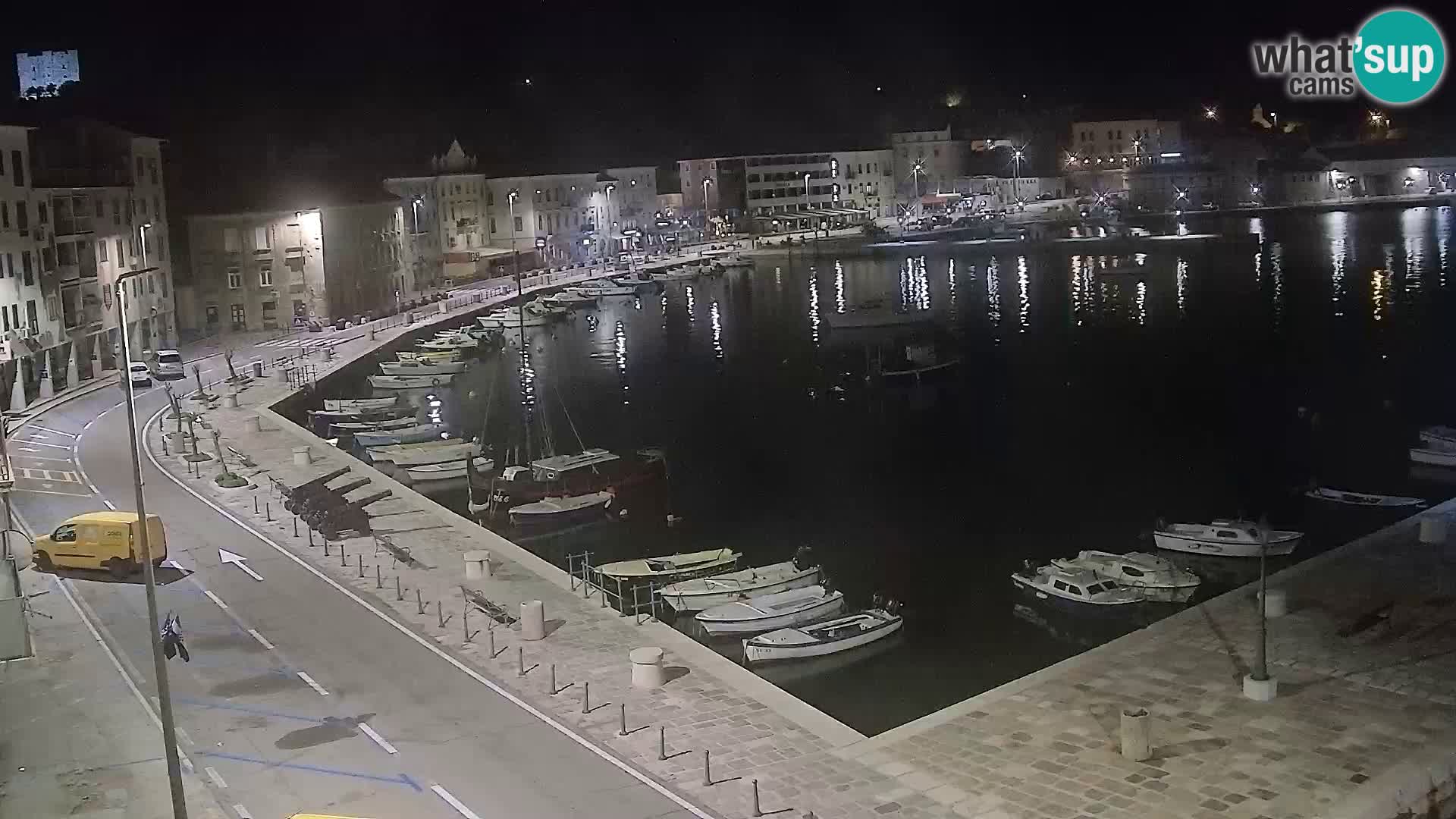 Senj Spletna kamera – pogled na obalo Senja