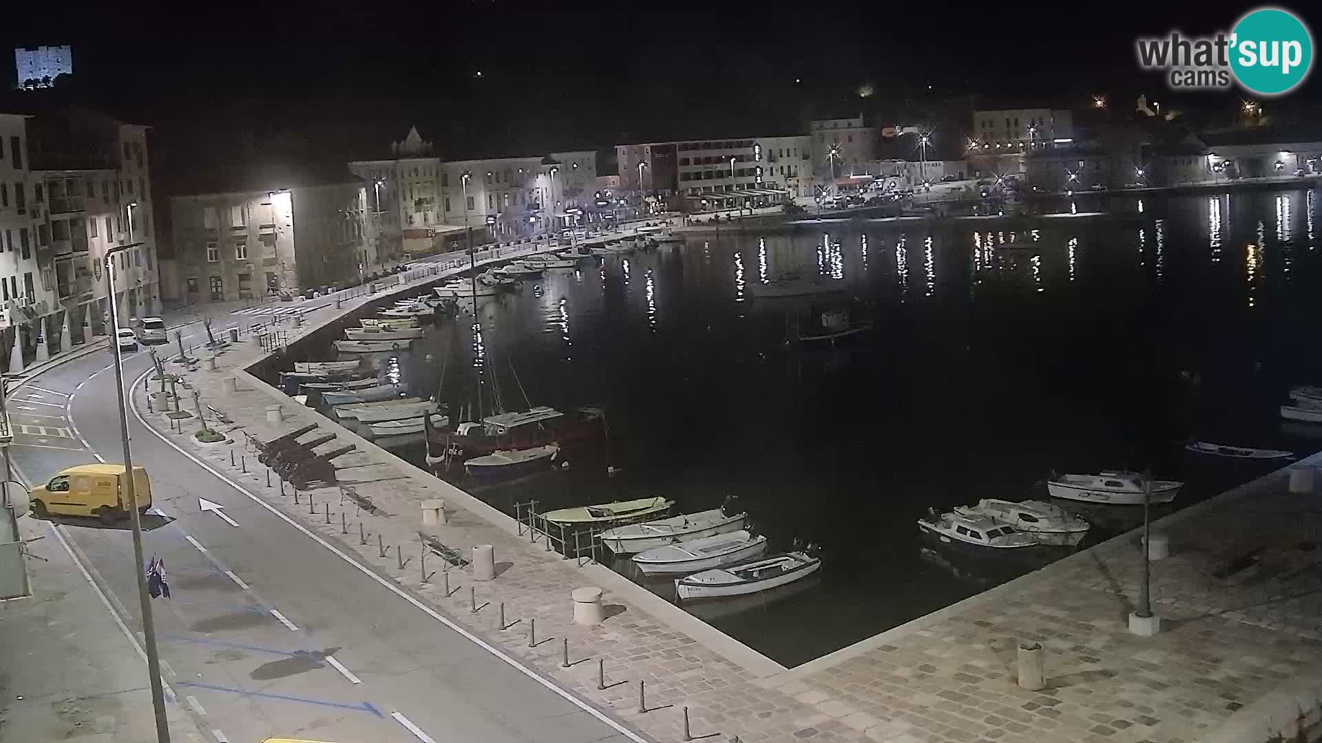 Senj Spletna kamera – pogled na obalo Senja