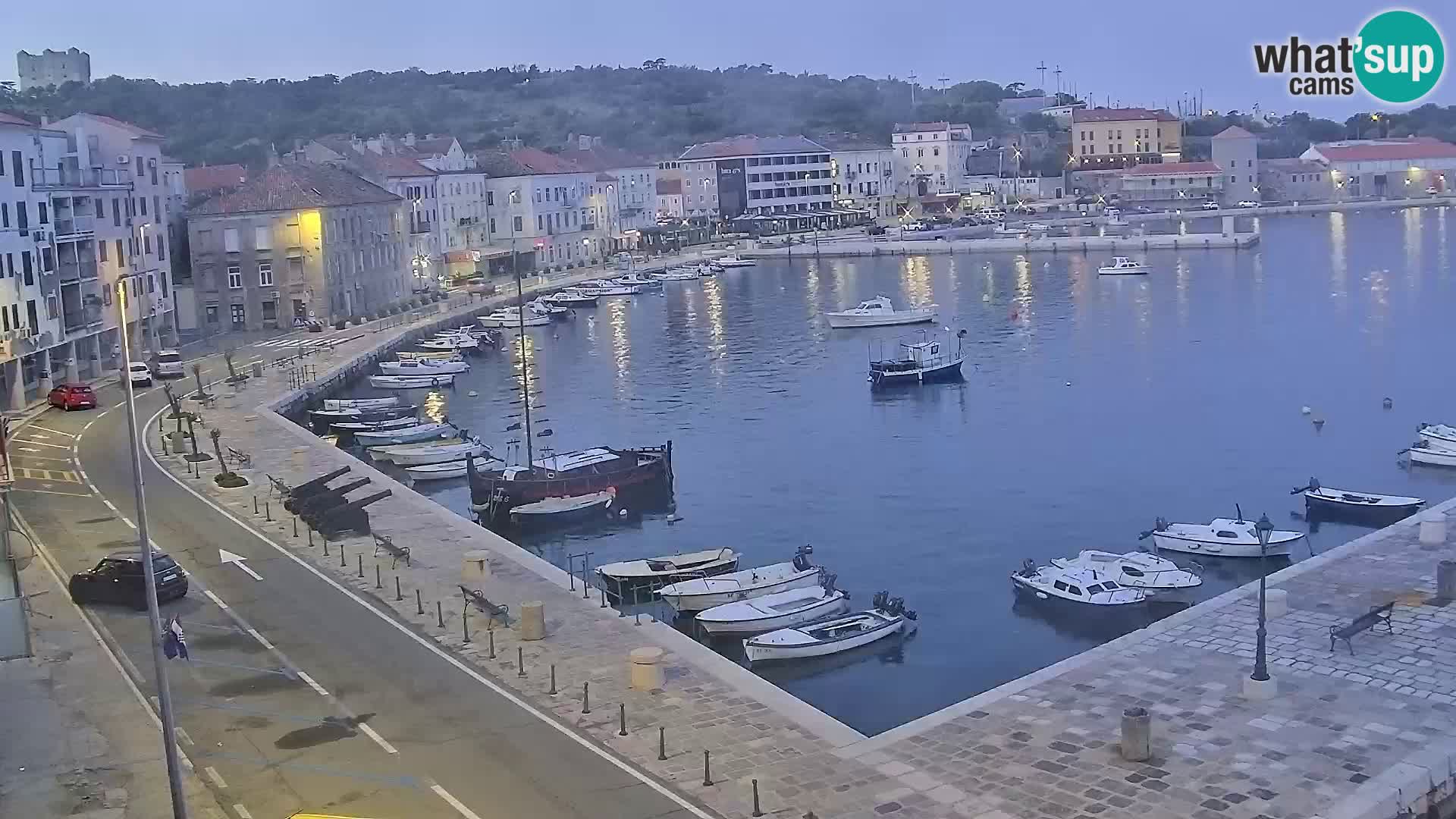 Senj camera en vivo – Vista panorámica de Senj riva