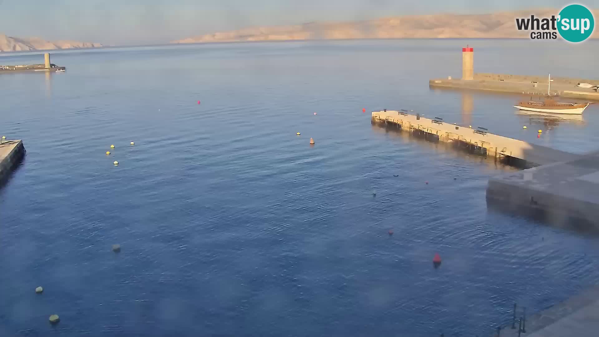 Senj Spletna kamera – pogled na obalo Senja