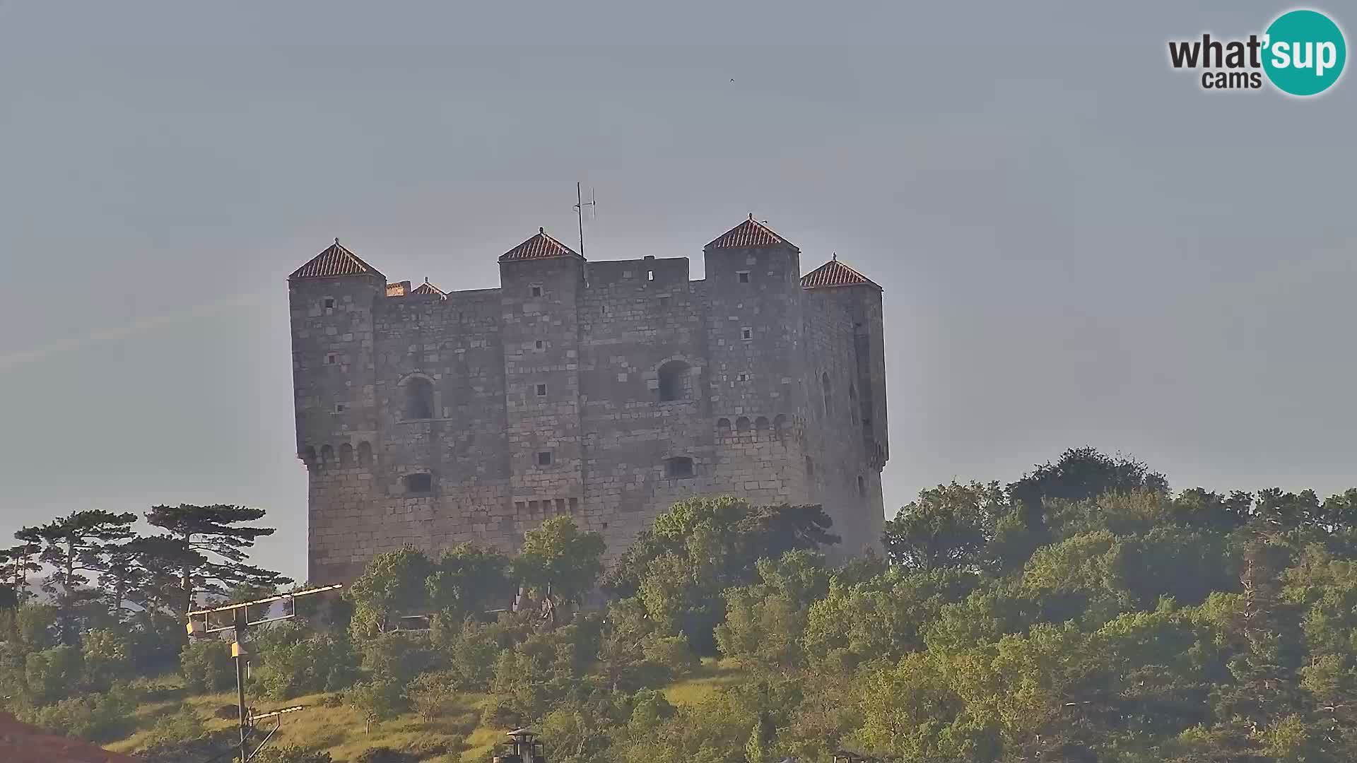 Senj Spletna kamera – pogled na obalo Senja