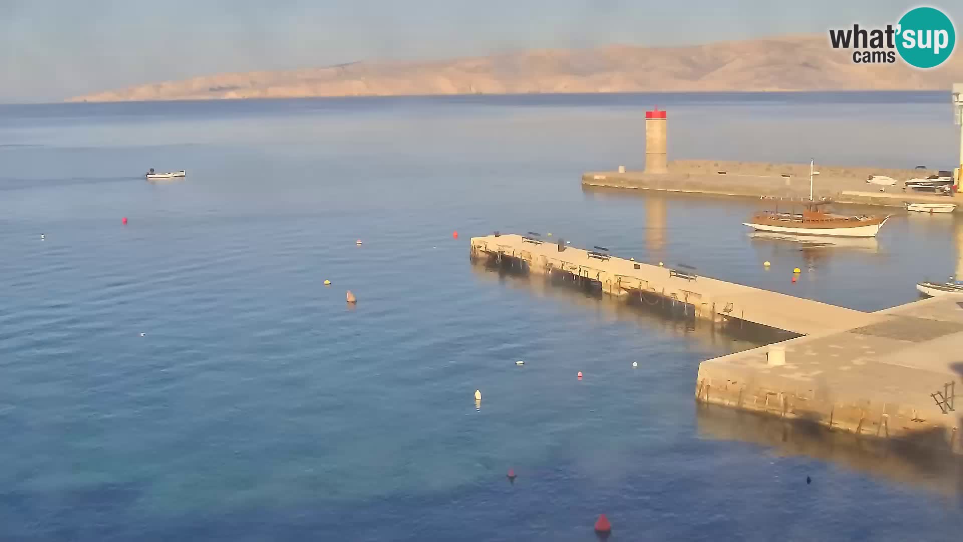 Kamera u živo Senj – Panoramski pogled na senjsku rivu