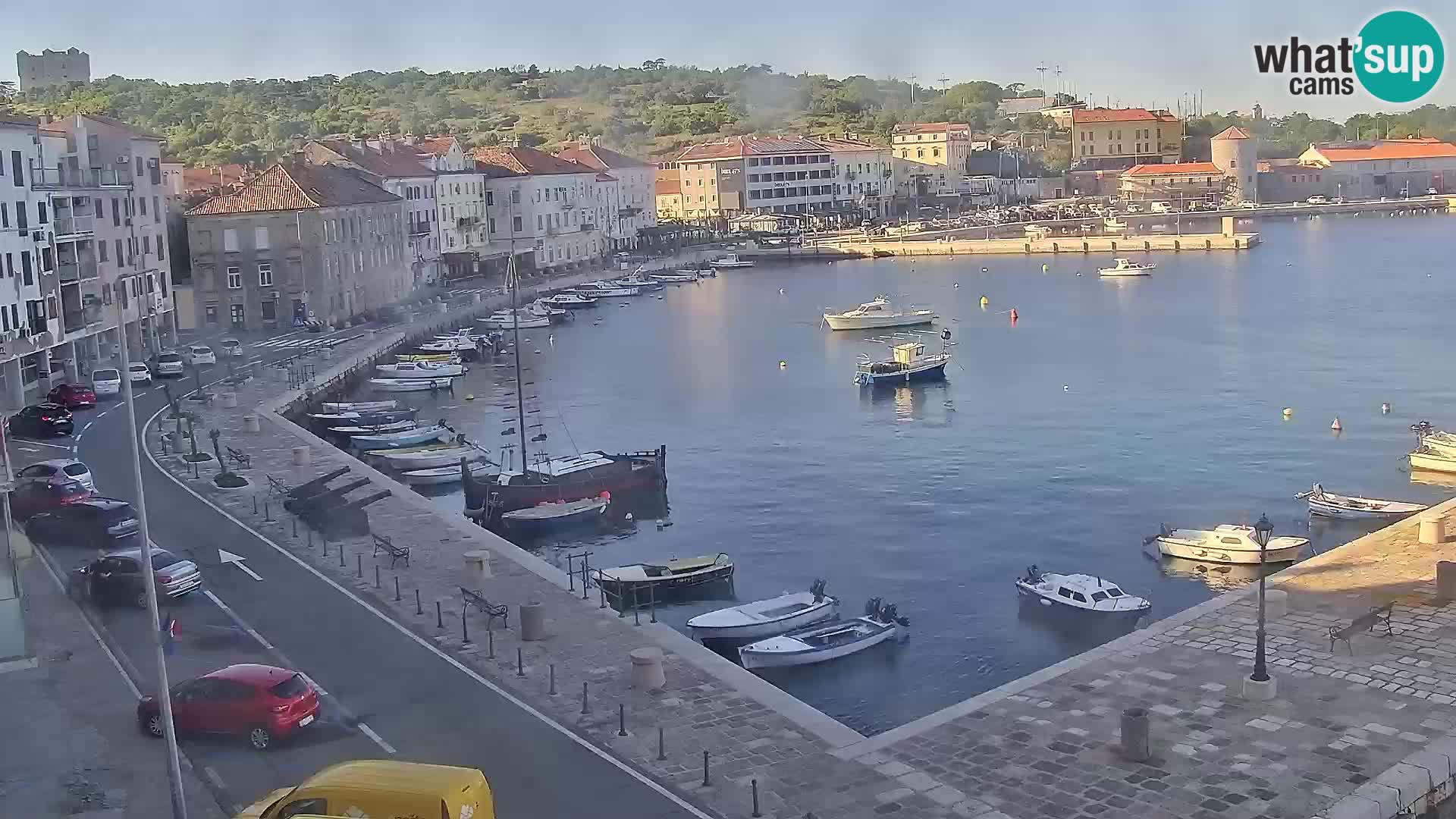 Webcam Segna – Panorama dell’lungomare di Senj