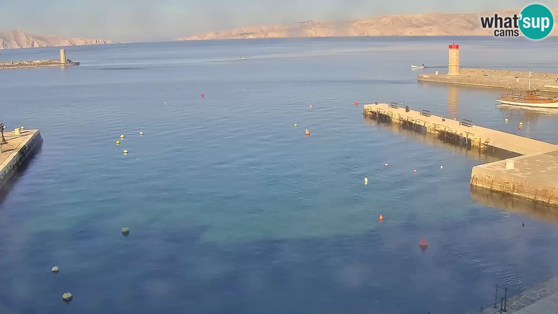 Senj Webcam – Panoramic view of Senj riva