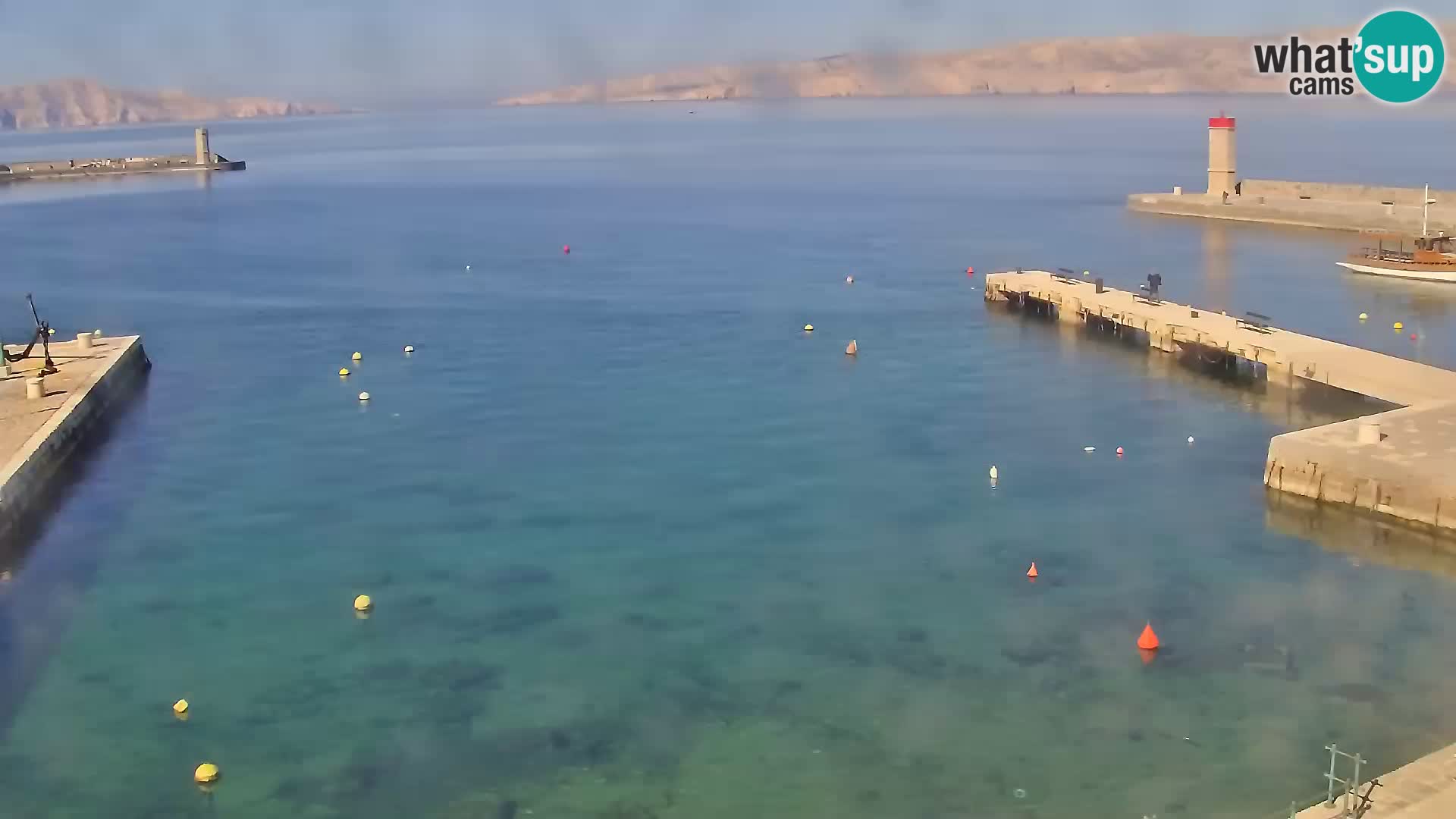 Kamera u živo Senj – Panoramski pogled na senjsku rivu