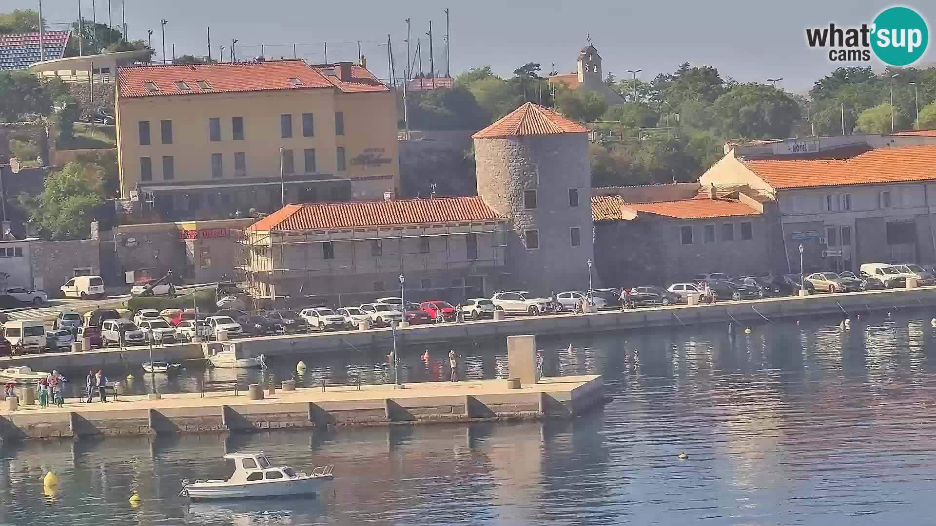 Senj camera en vivo – Vista panorámica de Senj riva