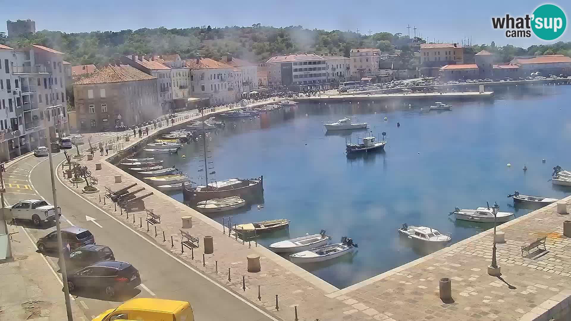 Webcam Segna – Panorama dell’lungomare di Senj