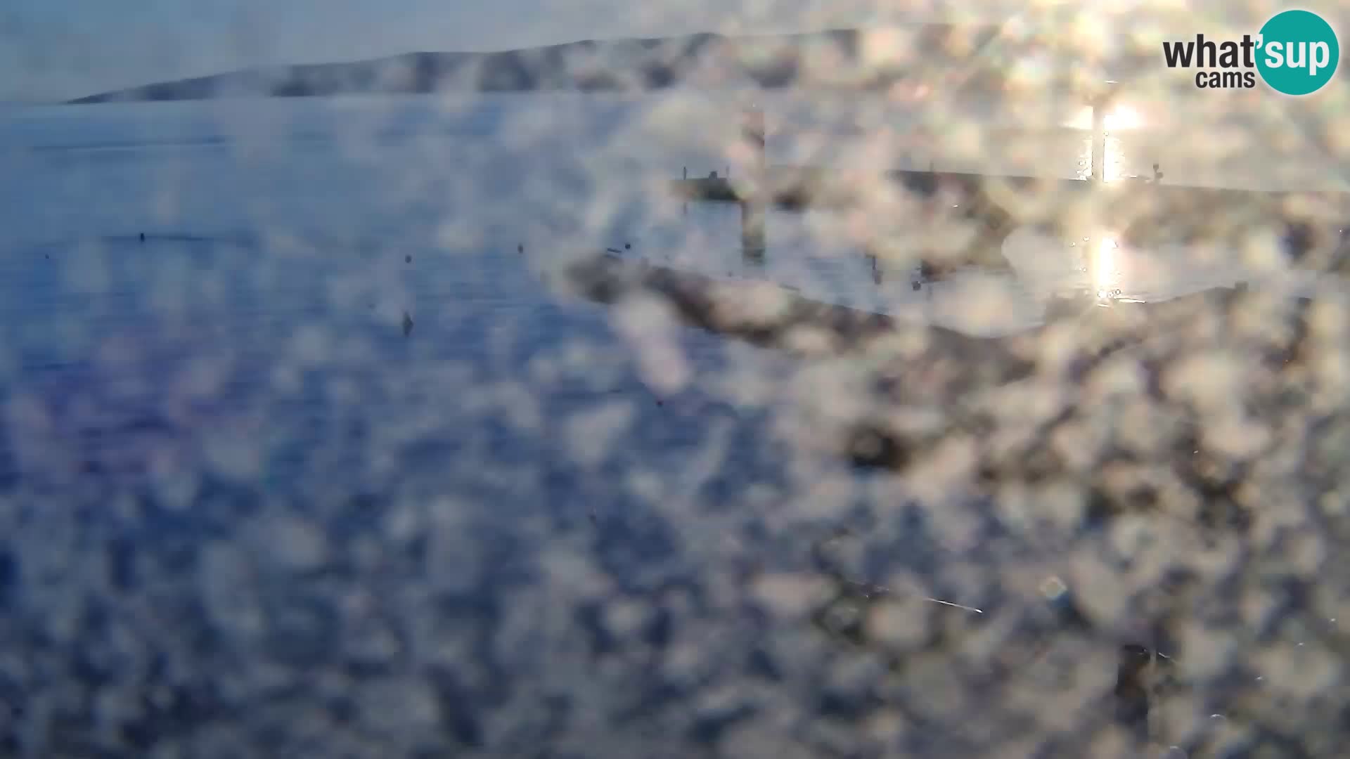 Webcam Senj – Panoramablick auf die Riva Senj