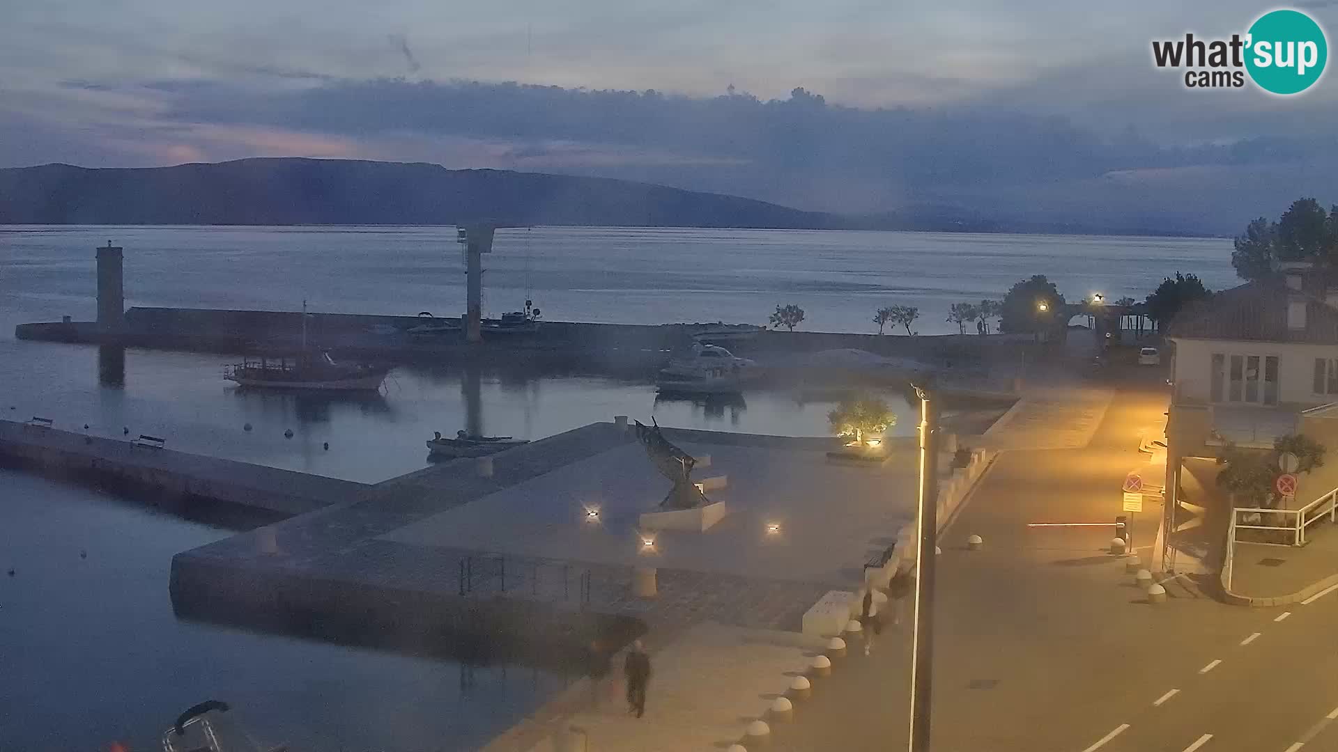 Senj Spletna kamera – pogled na obalo Senja