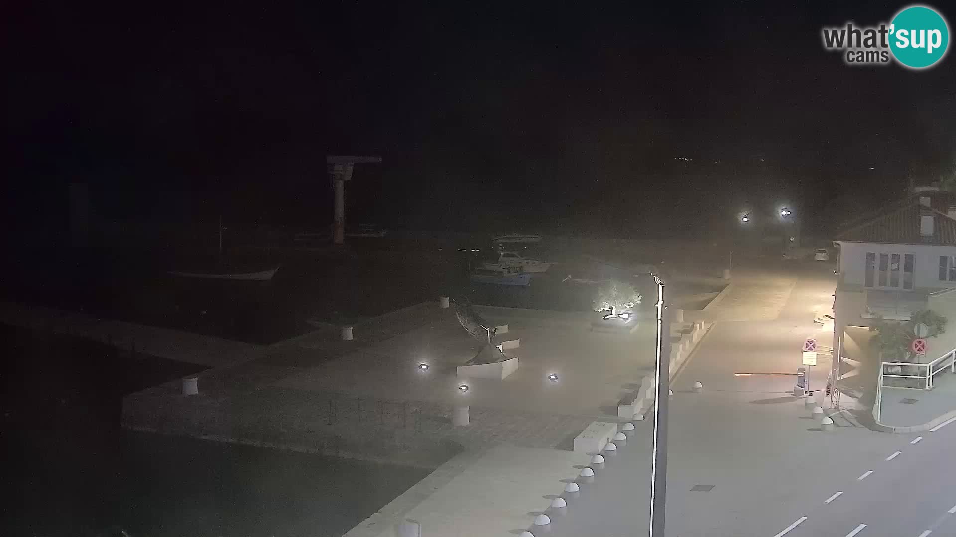 Senj camera en vivo – Vista panorámica de Senj riva