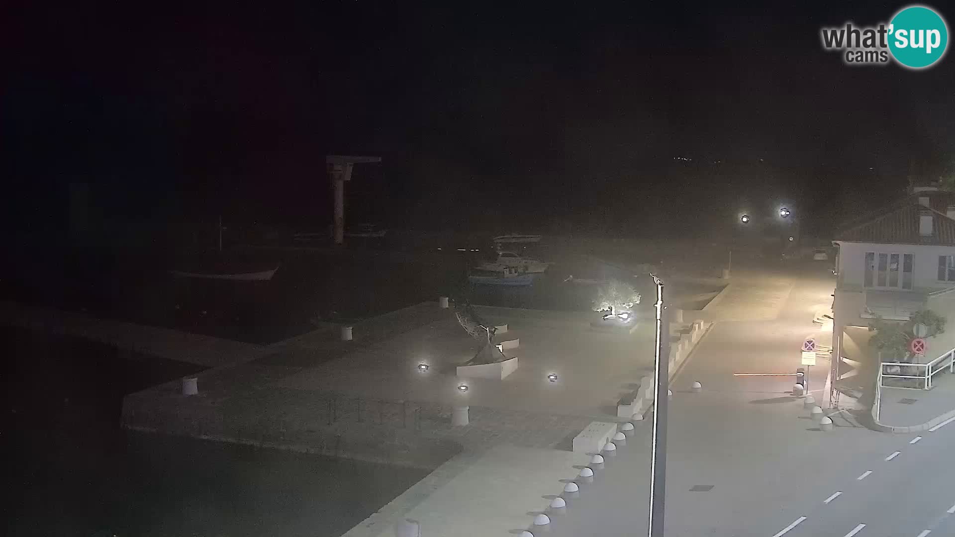 Kamera u živo Senj – Panoramski pogled na senjsku rivu