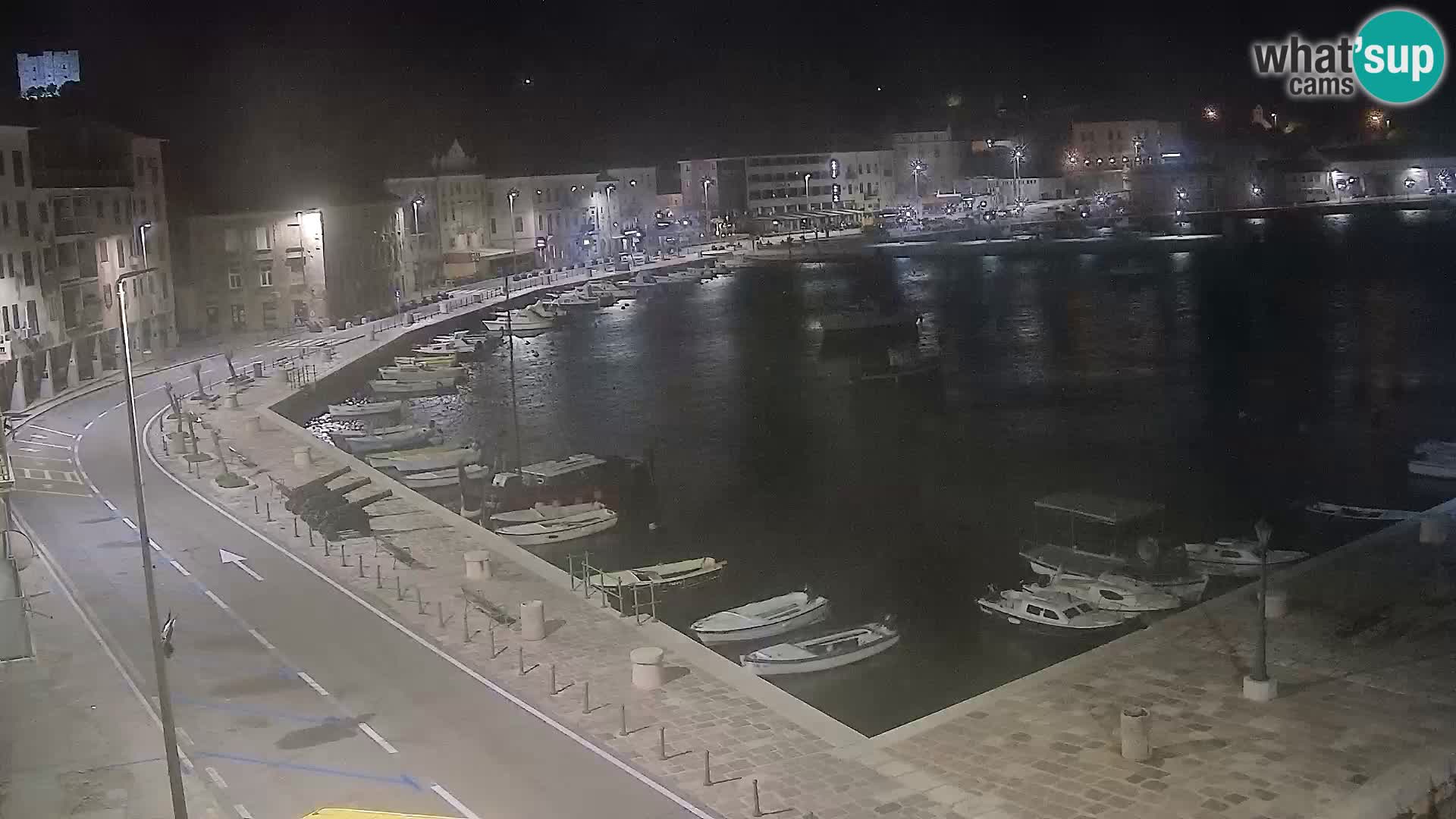 Webcam Segna – Panorama dell’lungomare di Senj