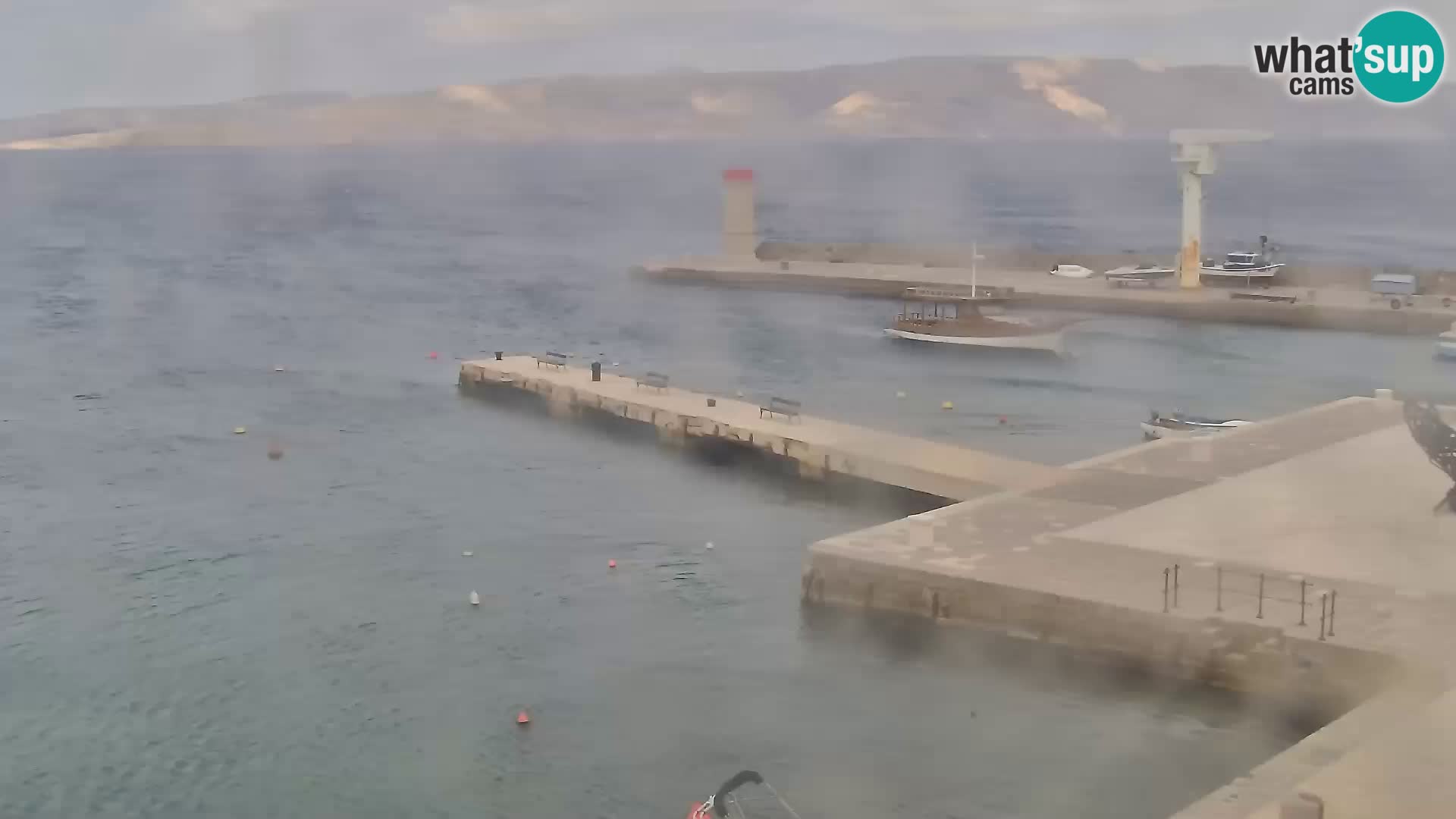 Webcam Segna – Panorama dell’lungomare di Senj