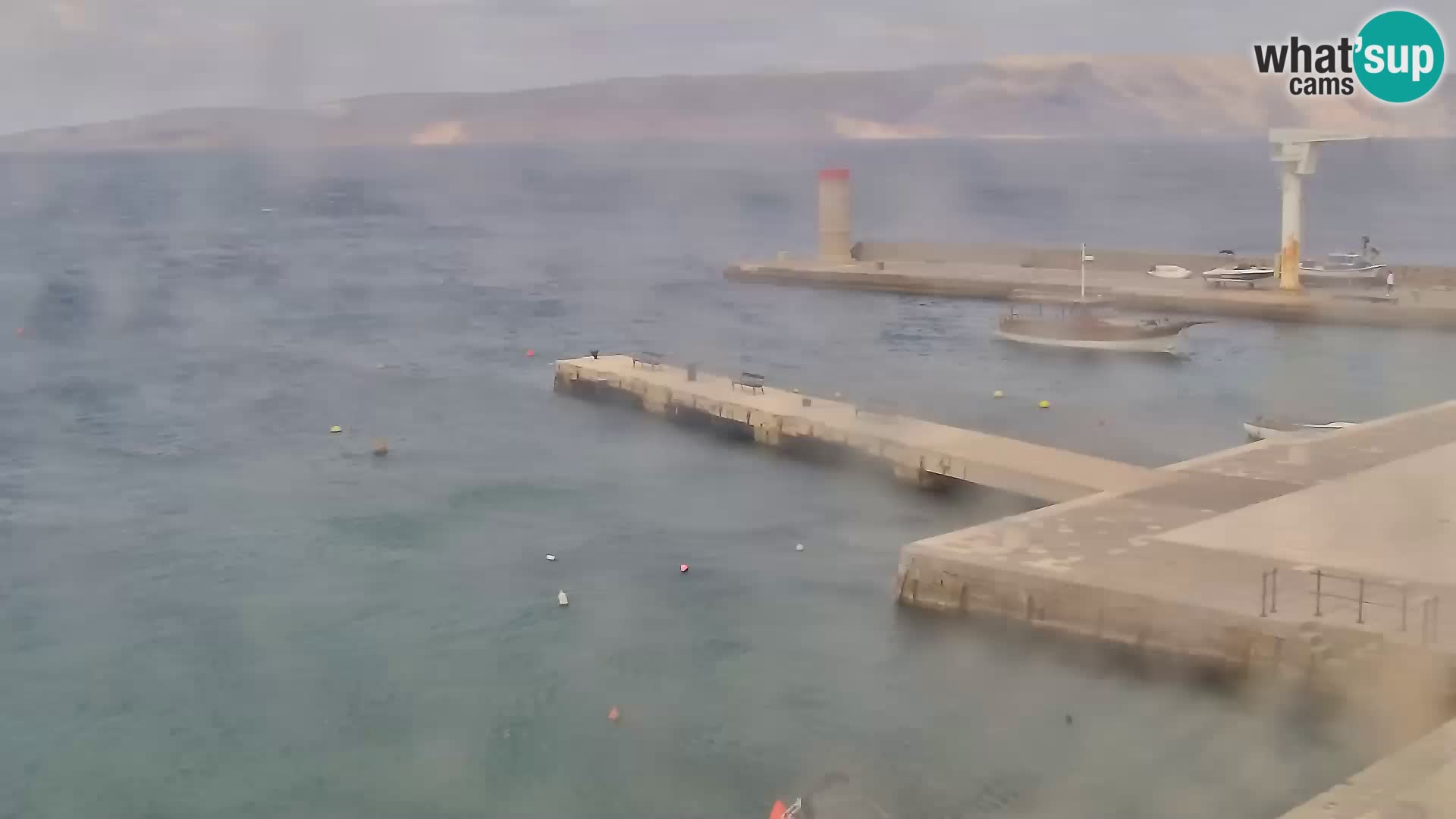 Senj Spletna kamera – pogled na obalo Senja