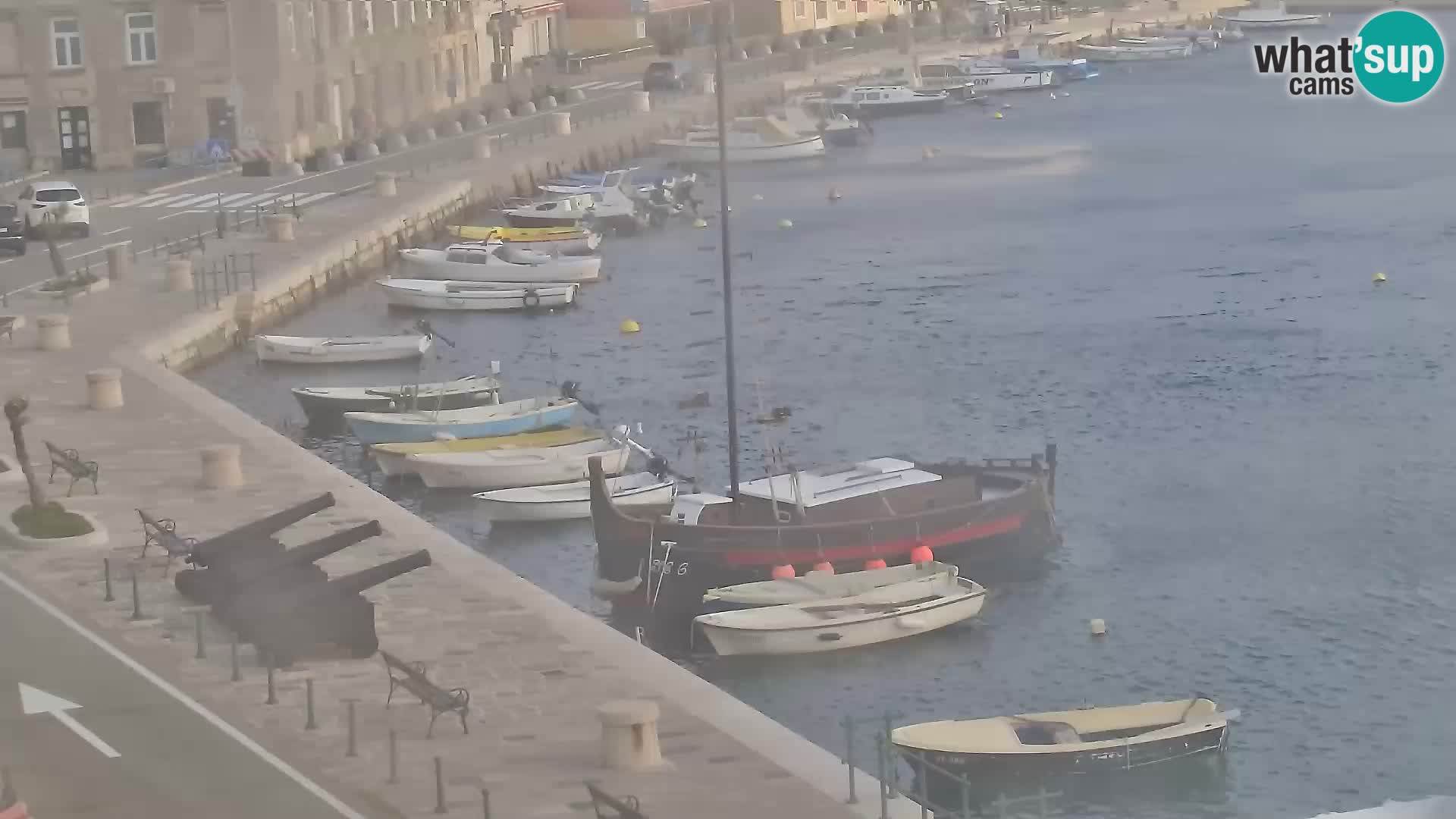 Senj Webcam – Panoramic view of Senj riva