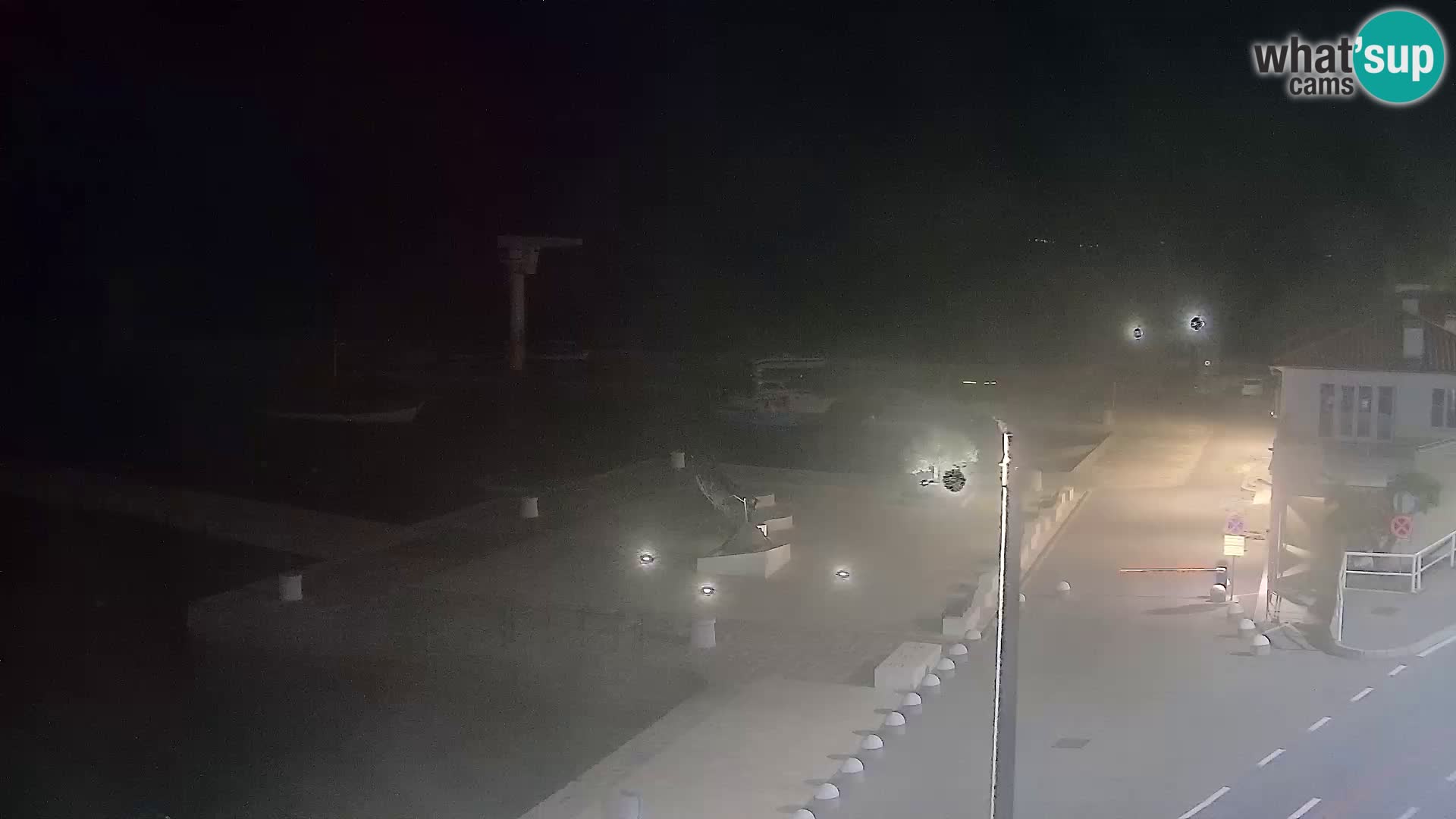 Senj camera en vivo – Vista panorámica de Senj riva