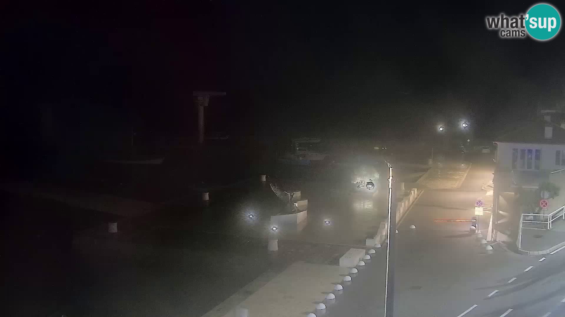 Kamera u živo Senj – Panoramski pogled na senjsku rivu