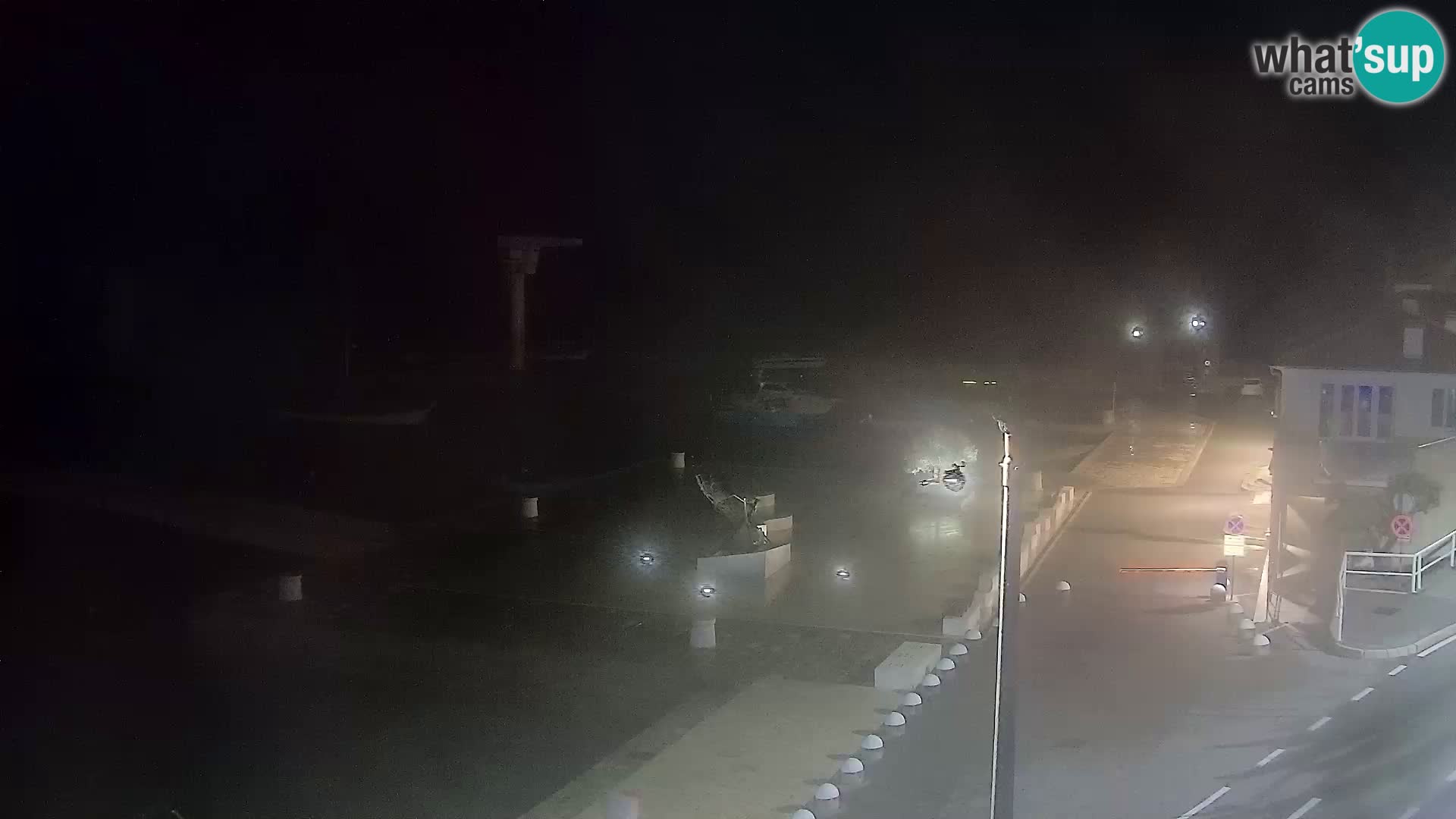 Webcam Segna – Panorama dell’lungomare di Senj