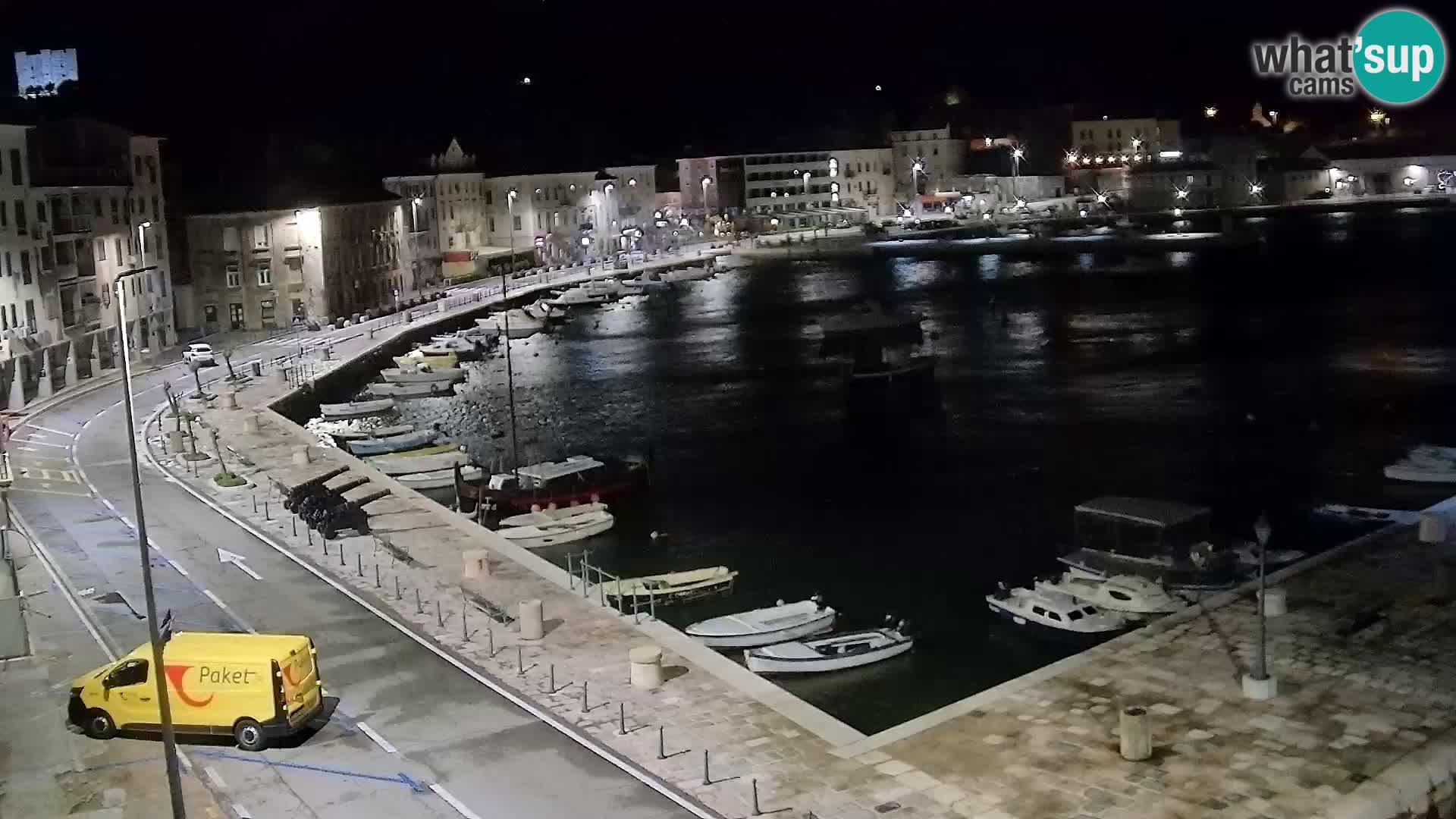 Webcam Segna – Panorama dell’lungomare di Senj