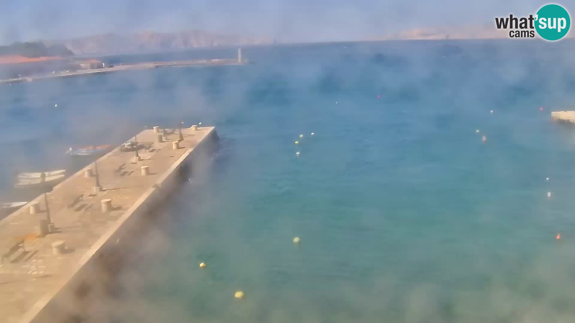 Senj Webcam – Panoramic view of Senj riva