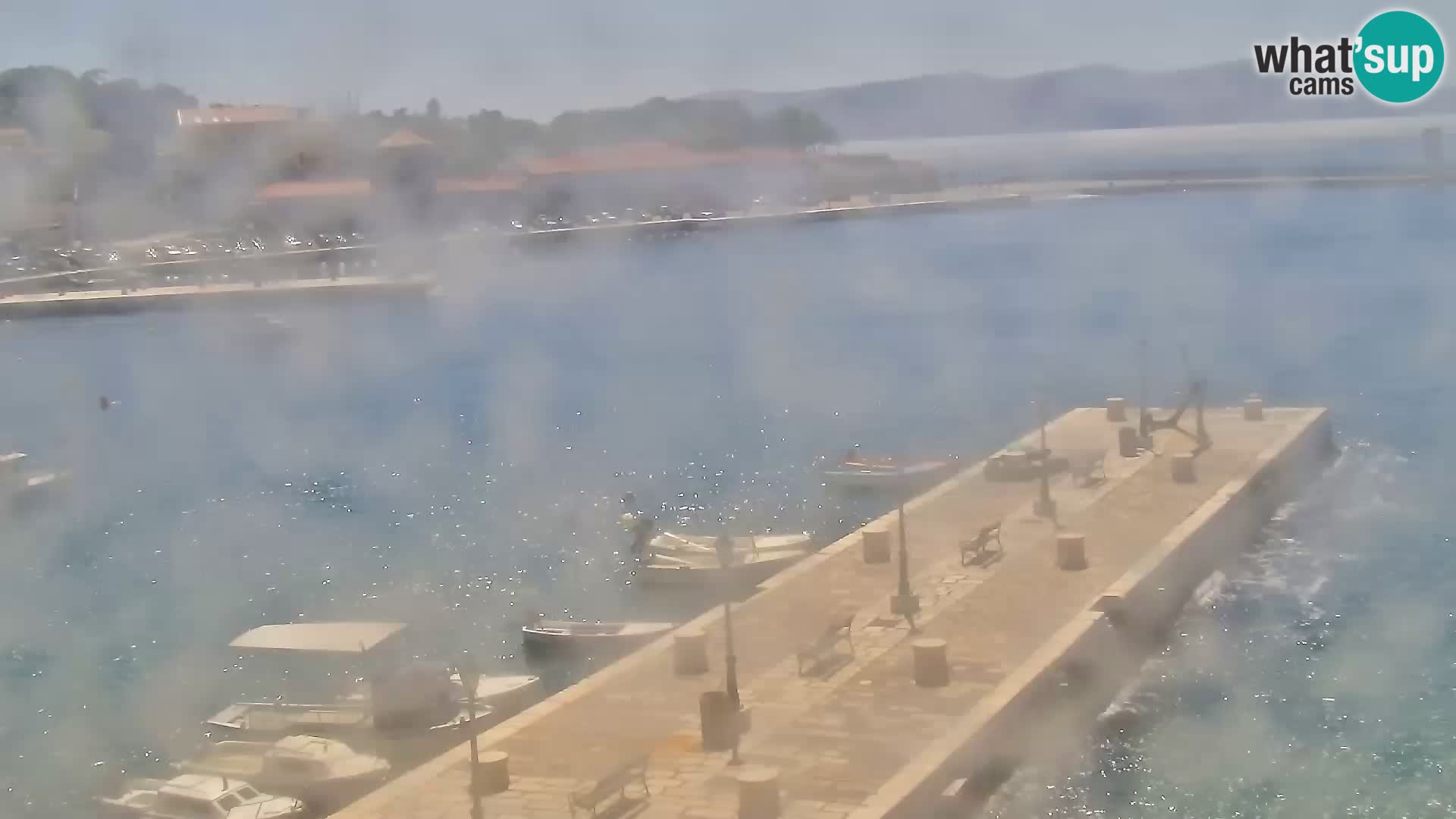 Senj Webcam – Panoramic view of Senj riva