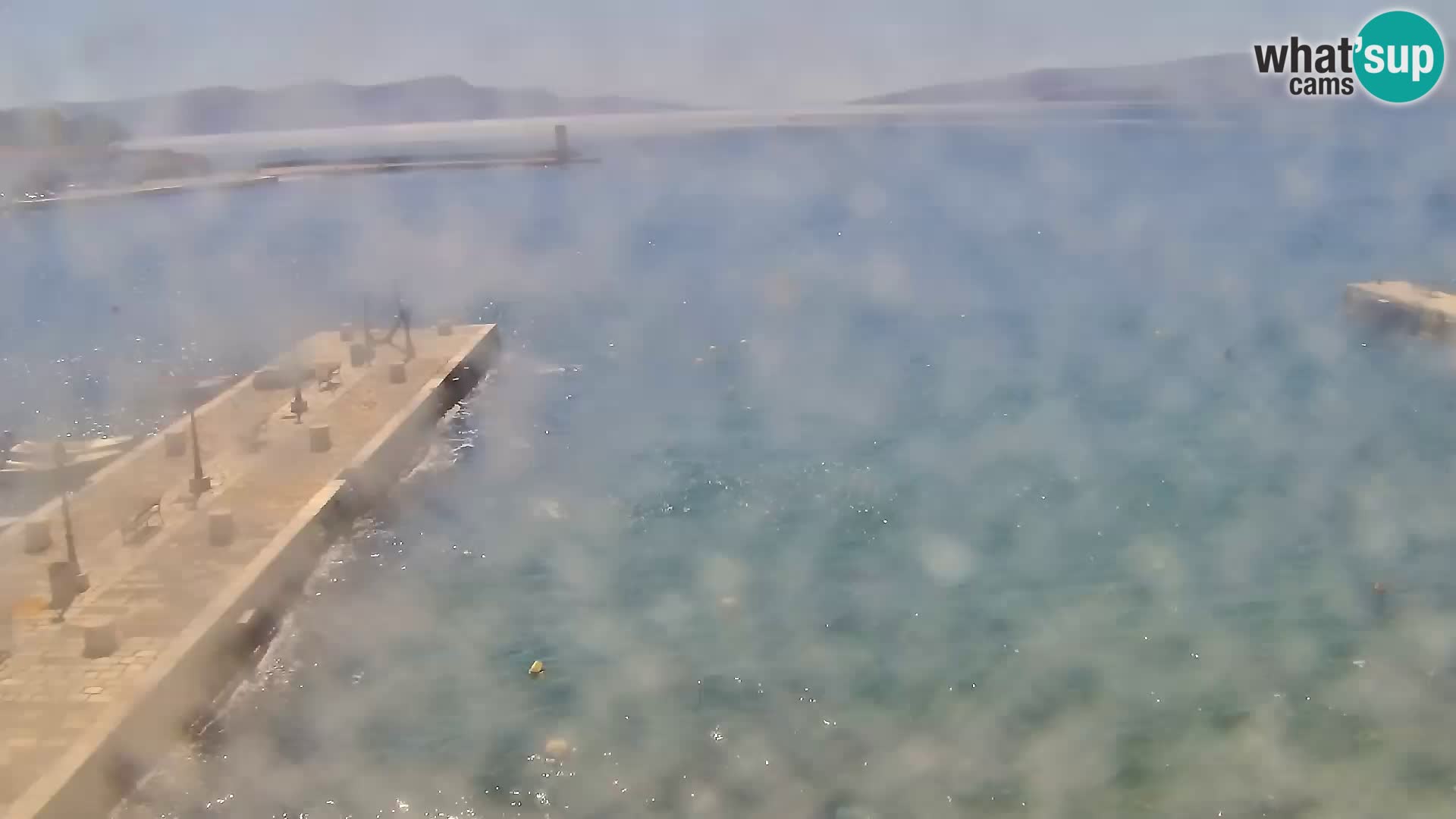 Senj Spletna kamera – pogled na obalo Senja