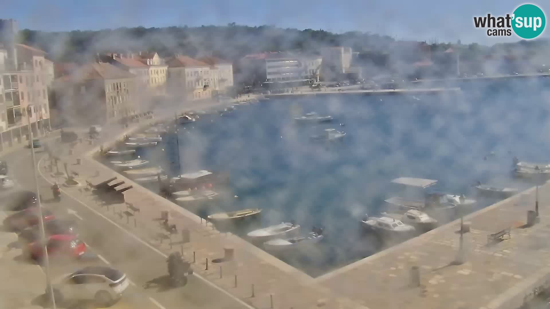 Senj camera en vivo – Vista panorámica de Senj riva