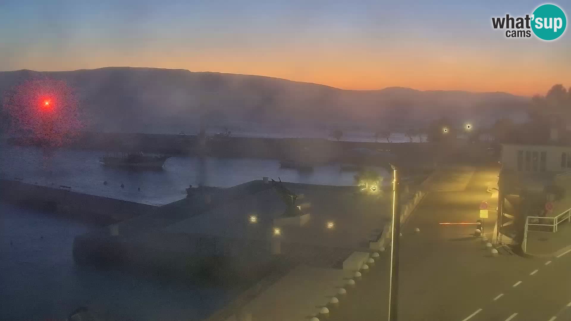 Senj camera en vivo – Vista panorámica de Senj riva