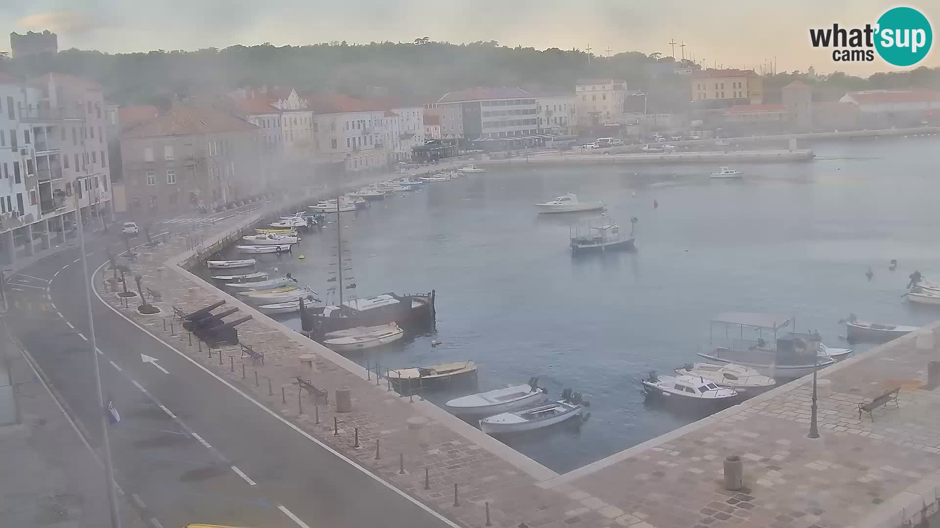 Senj Spletna kamera – pogled na obalo Senja