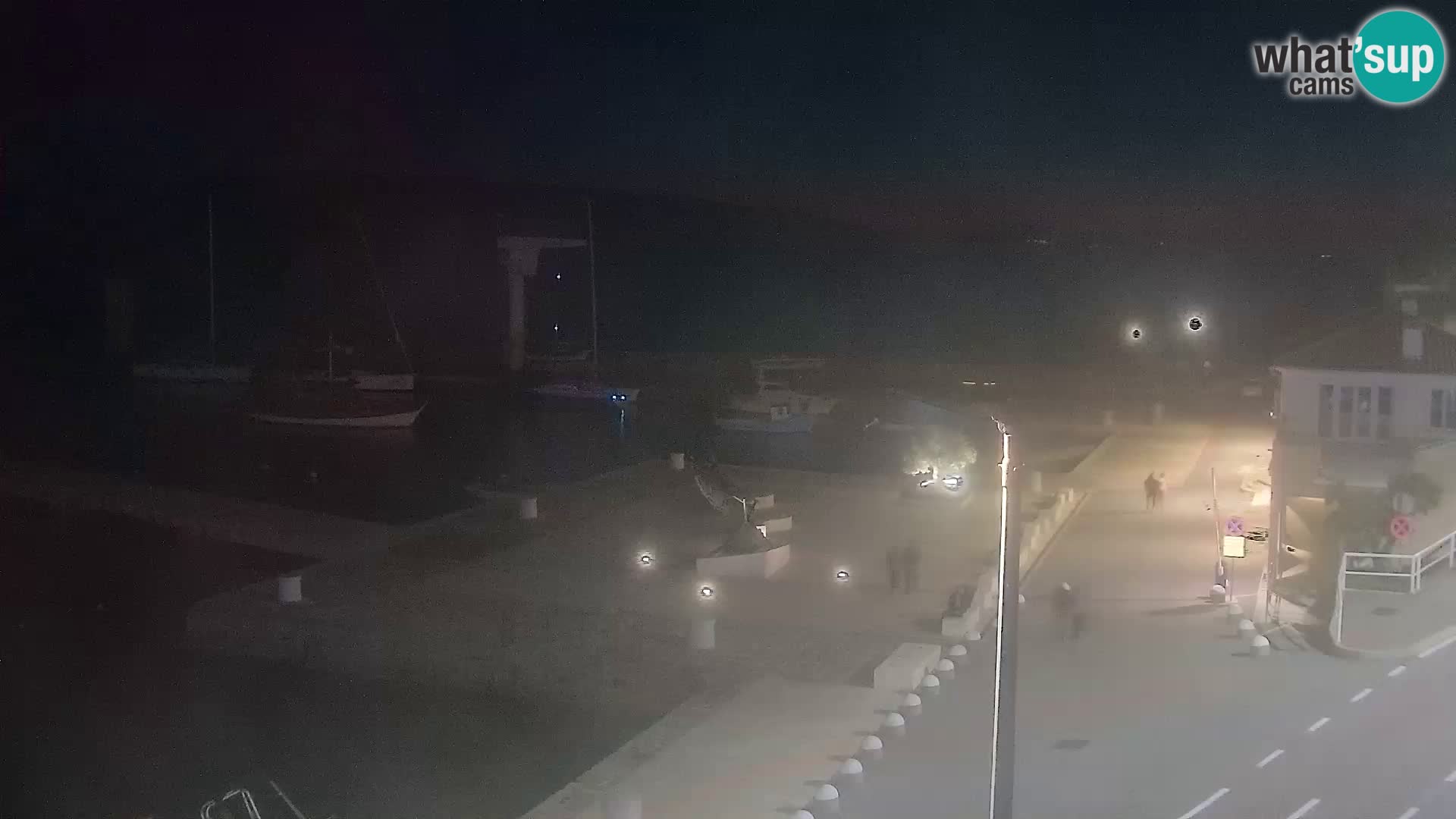 Webcam Segna – Panorama dell’lungomare di Senj