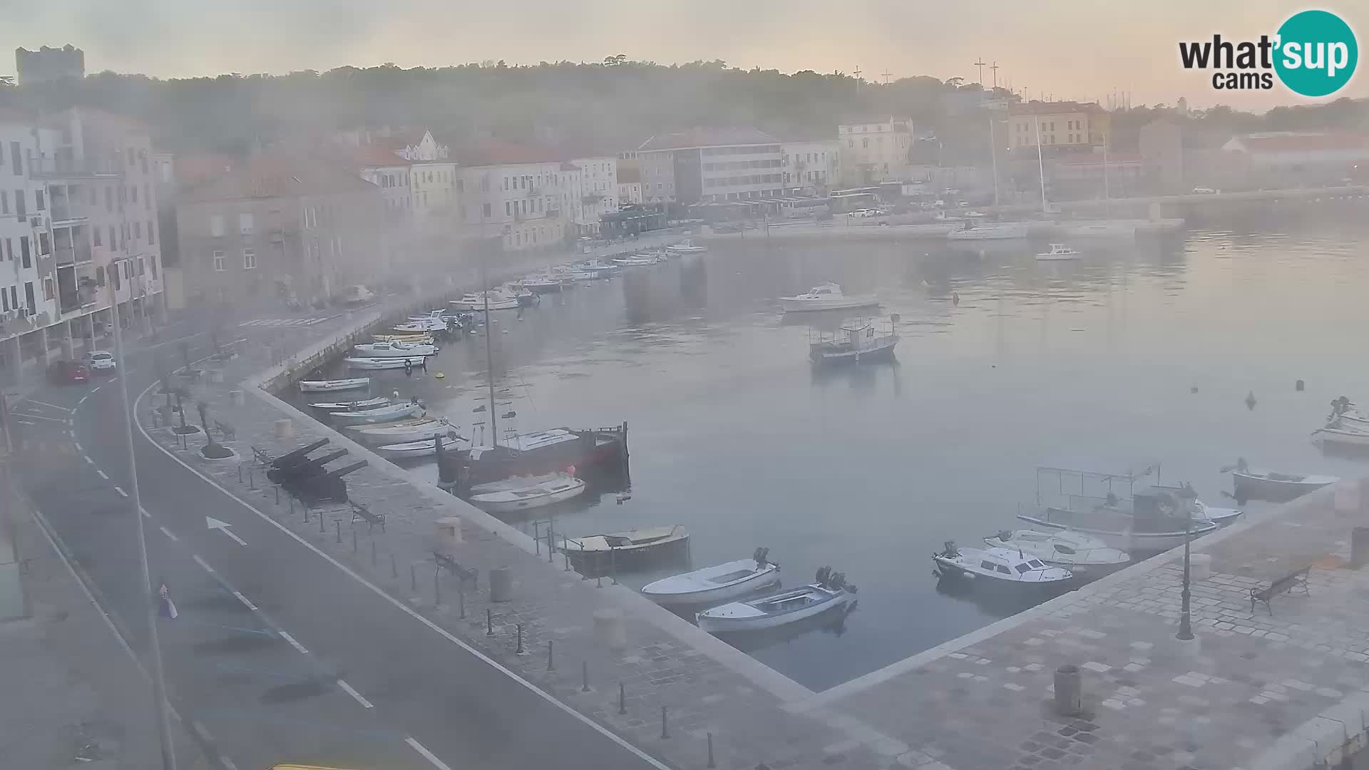 Senj Webcam – Panoramic view of Senj riva
